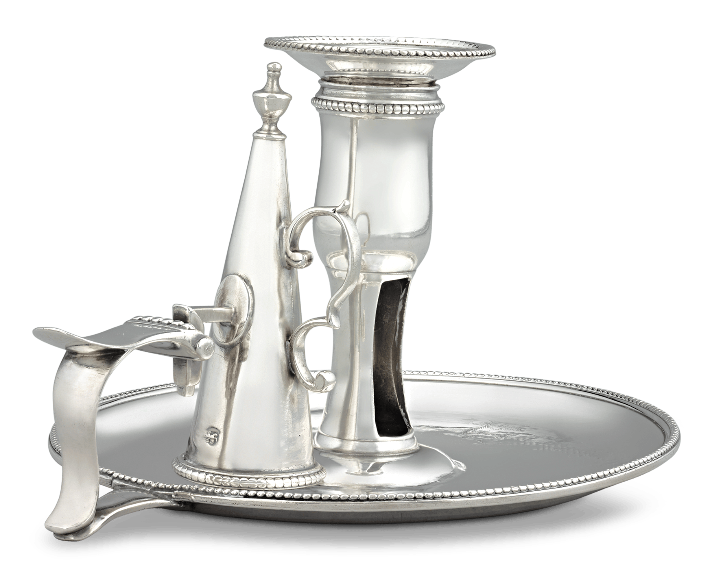 Silver Chamberstick by Hester Bateman