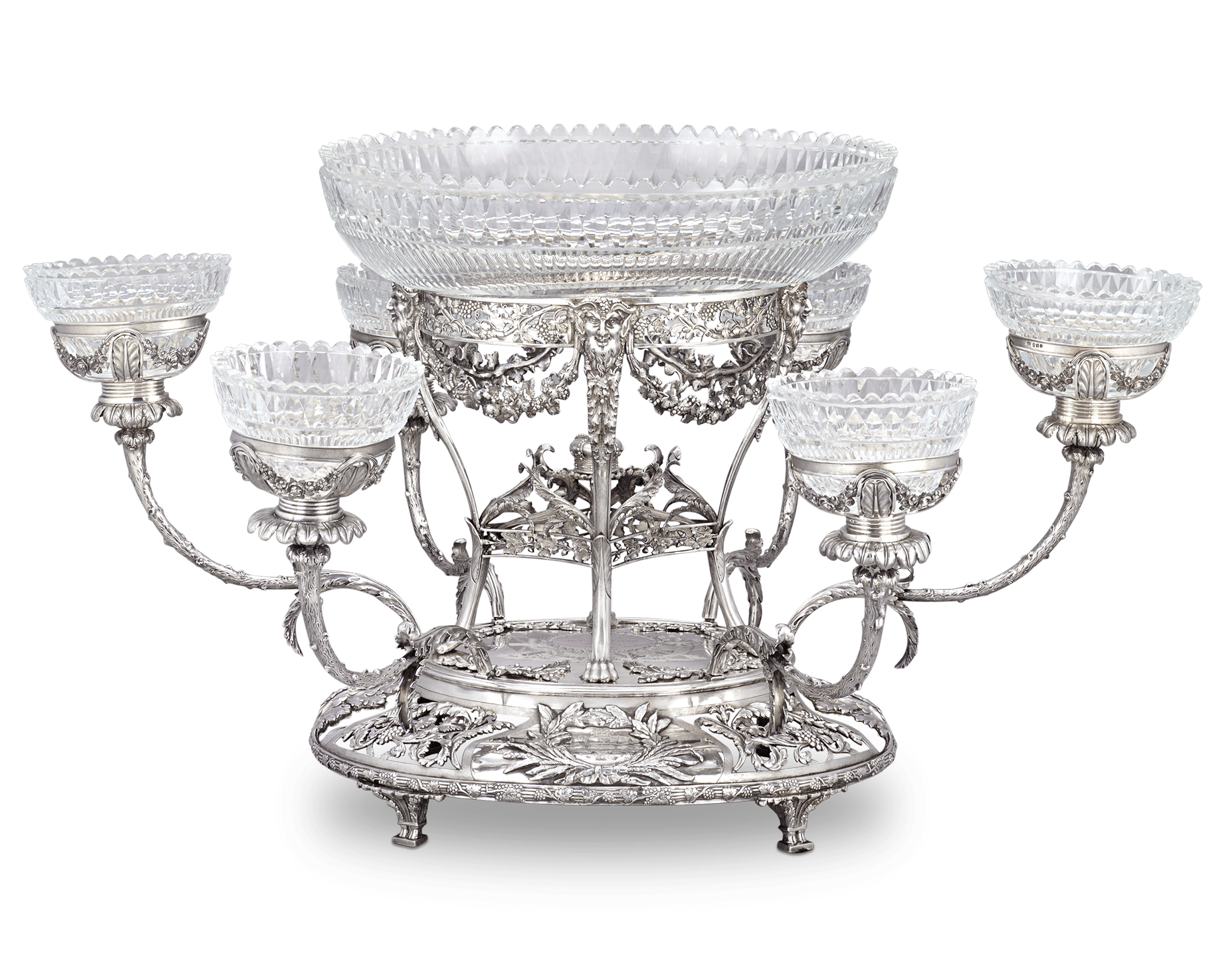 Georgian Sterling Epergne by Joseph Preedy