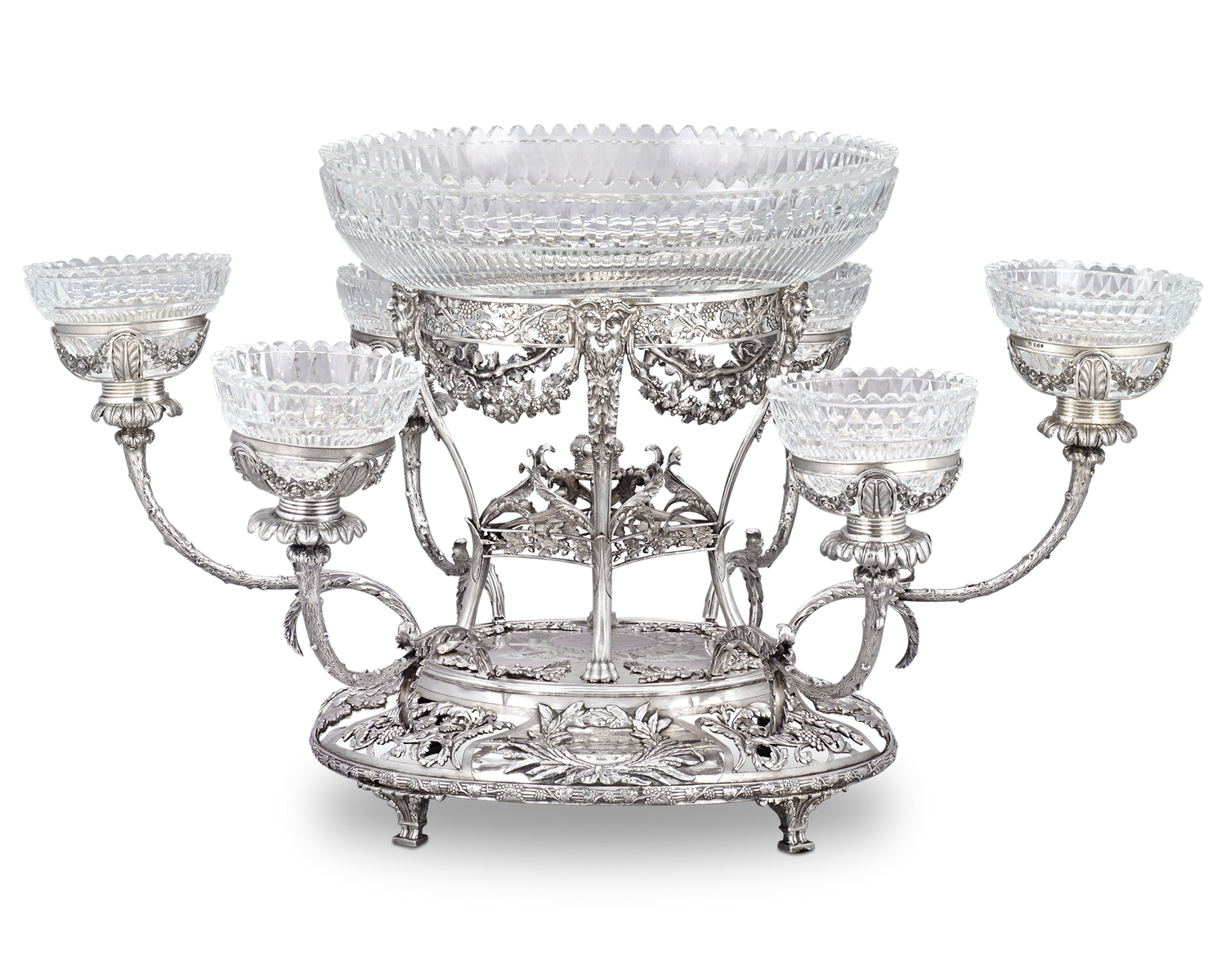 Georgian Sterling Epergne by Joseph Preedy