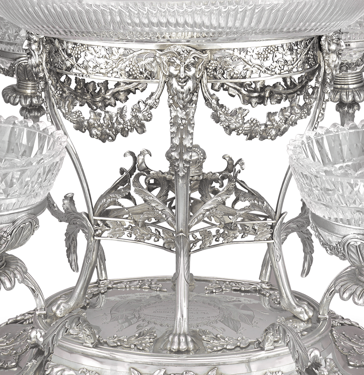 Georgian Sterling Epergne by Joseph Preedy