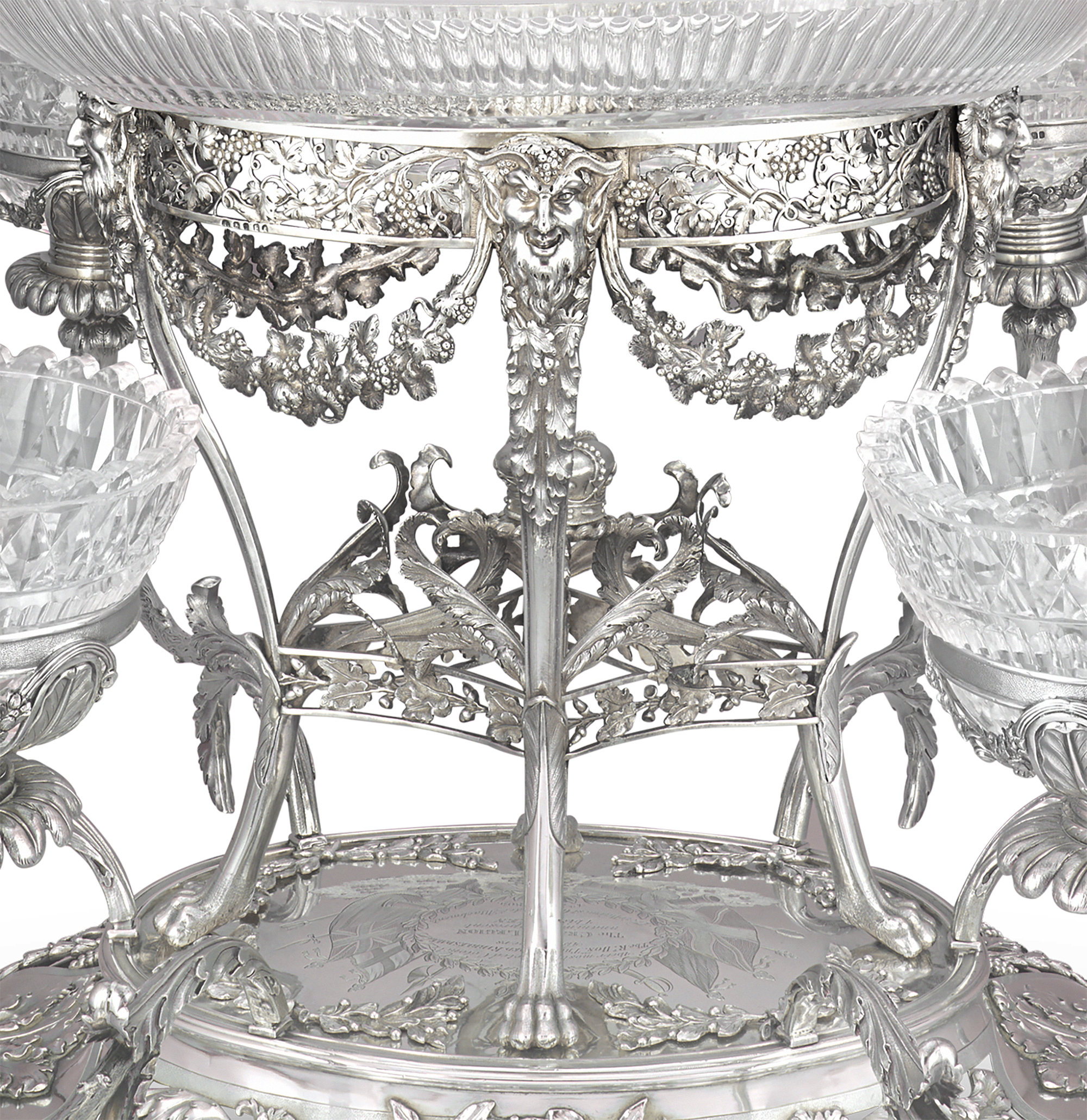 Georgian Sterling Epergne by Joseph Preedy