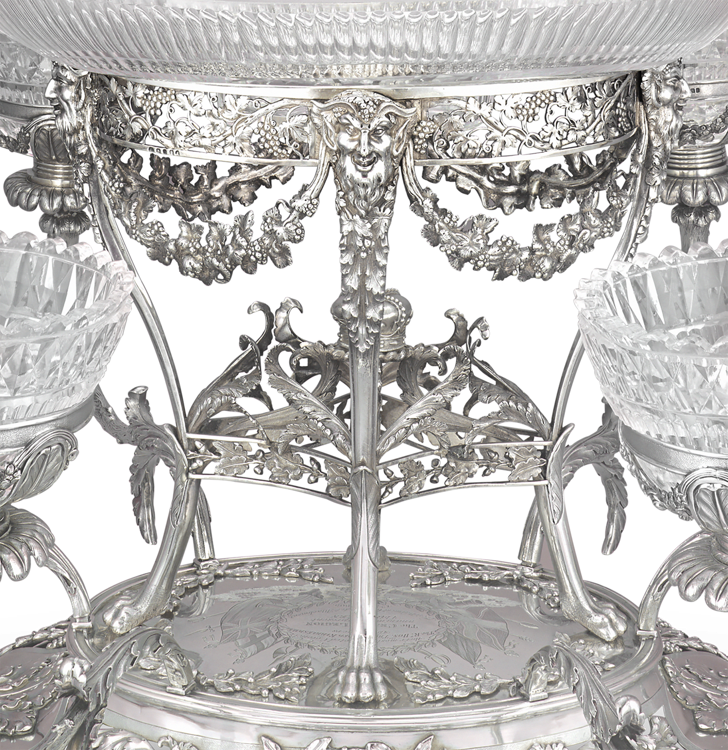 Georgian Sterling Epergne by Joseph Preedy