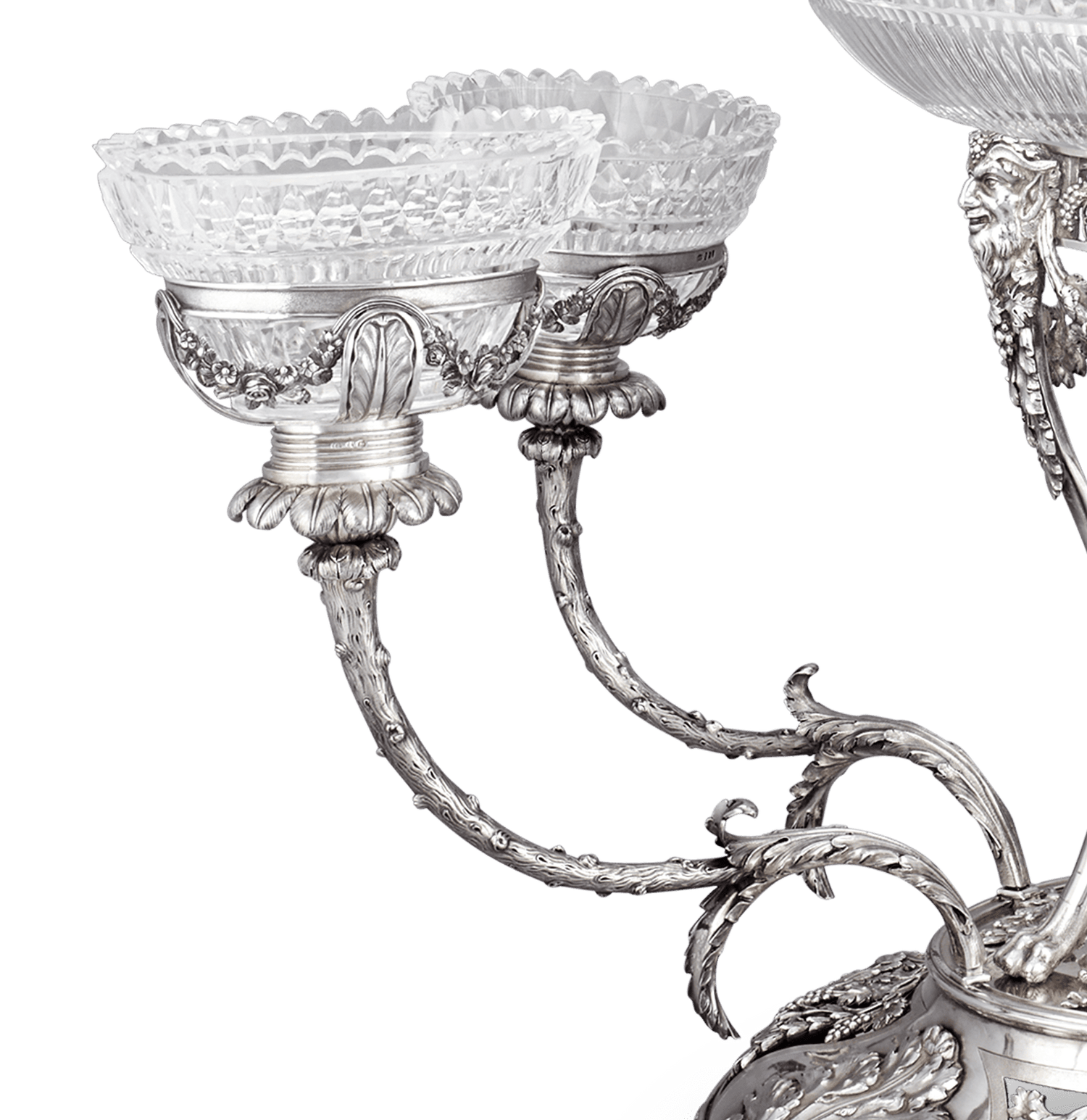 Georgian Sterling Epergne by Joseph Preedy