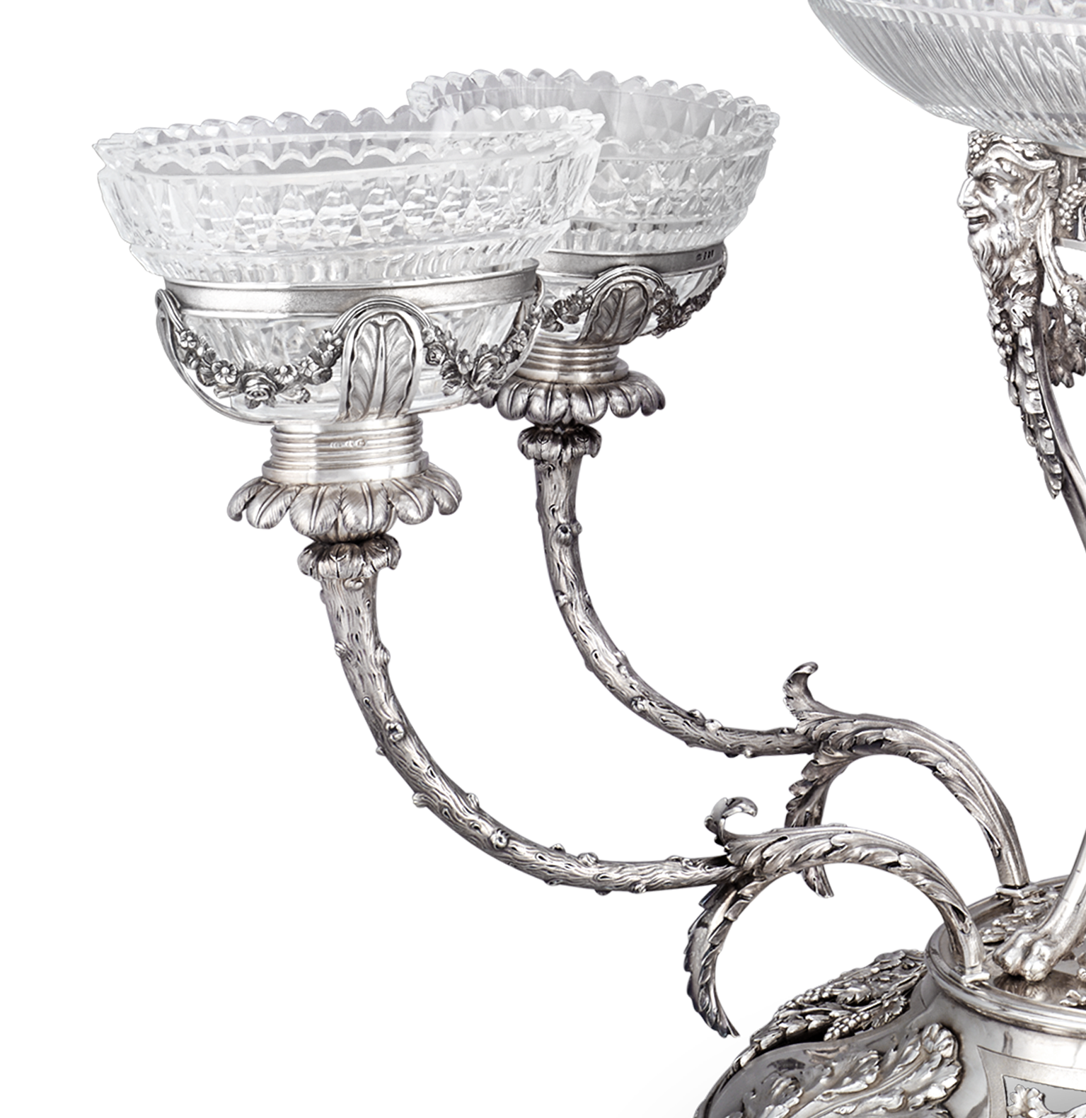 Georgian Sterling Epergne by Joseph Preedy
