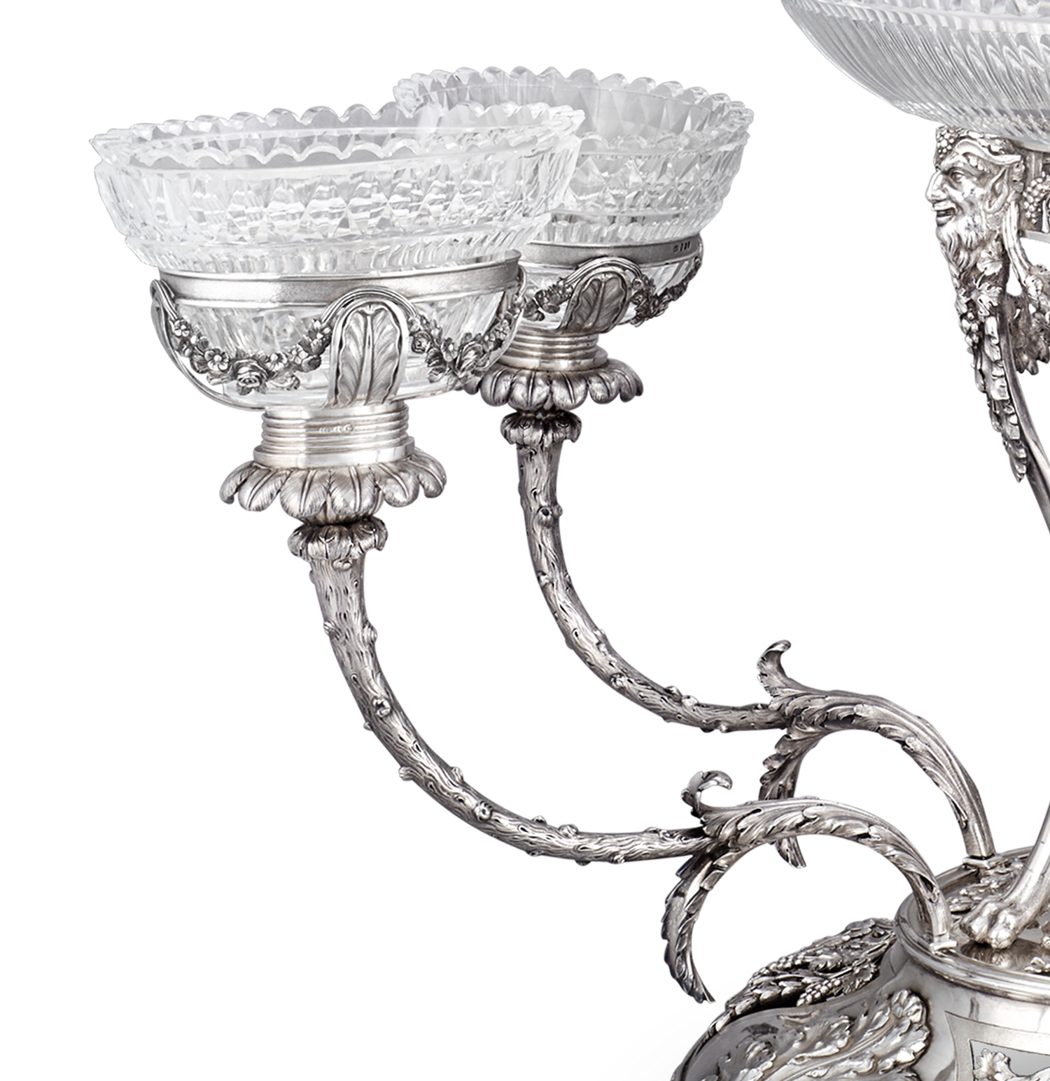 Georgian Sterling Epergne by Joseph Preedy