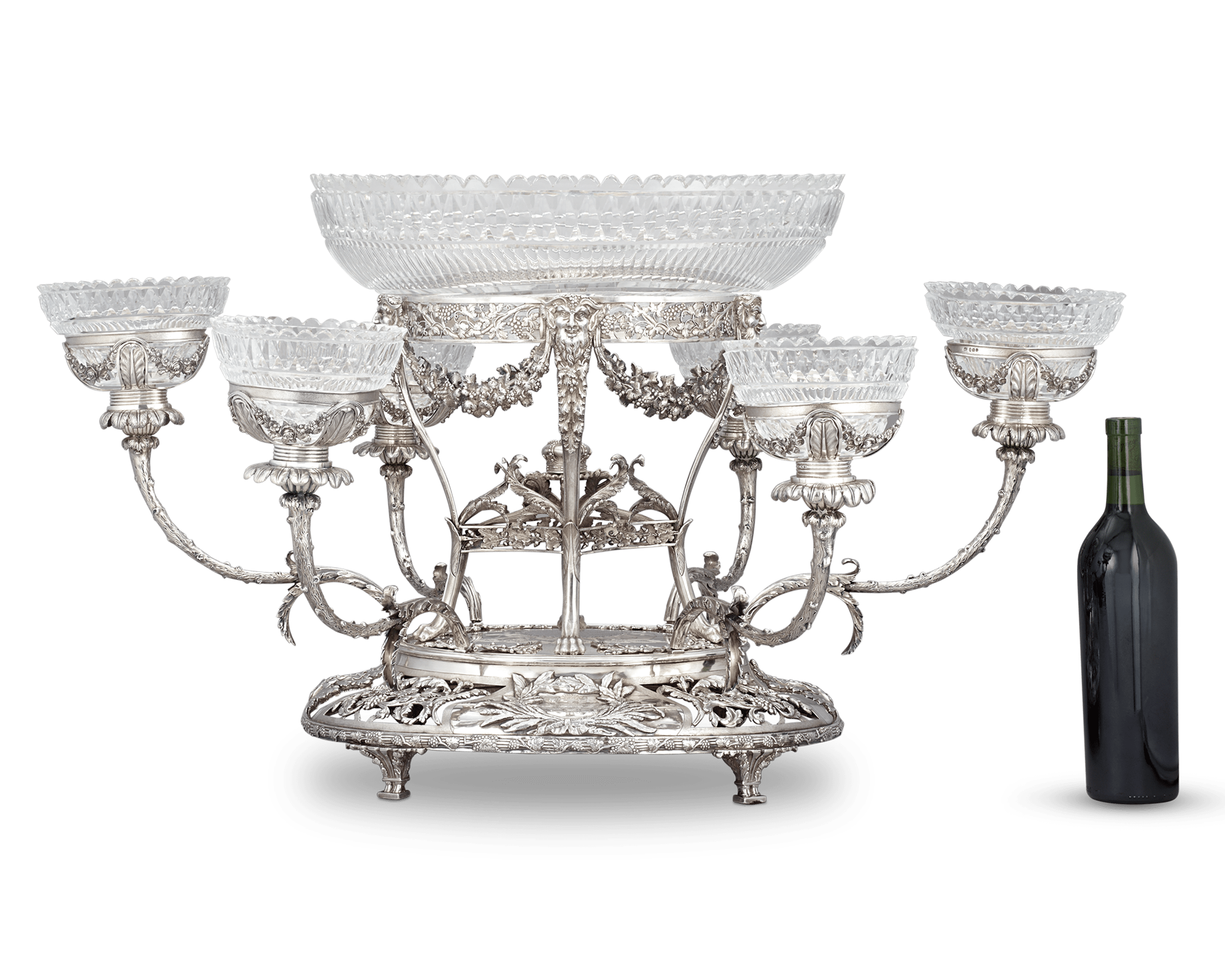 Georgian Sterling Epergne by Joseph Preedy