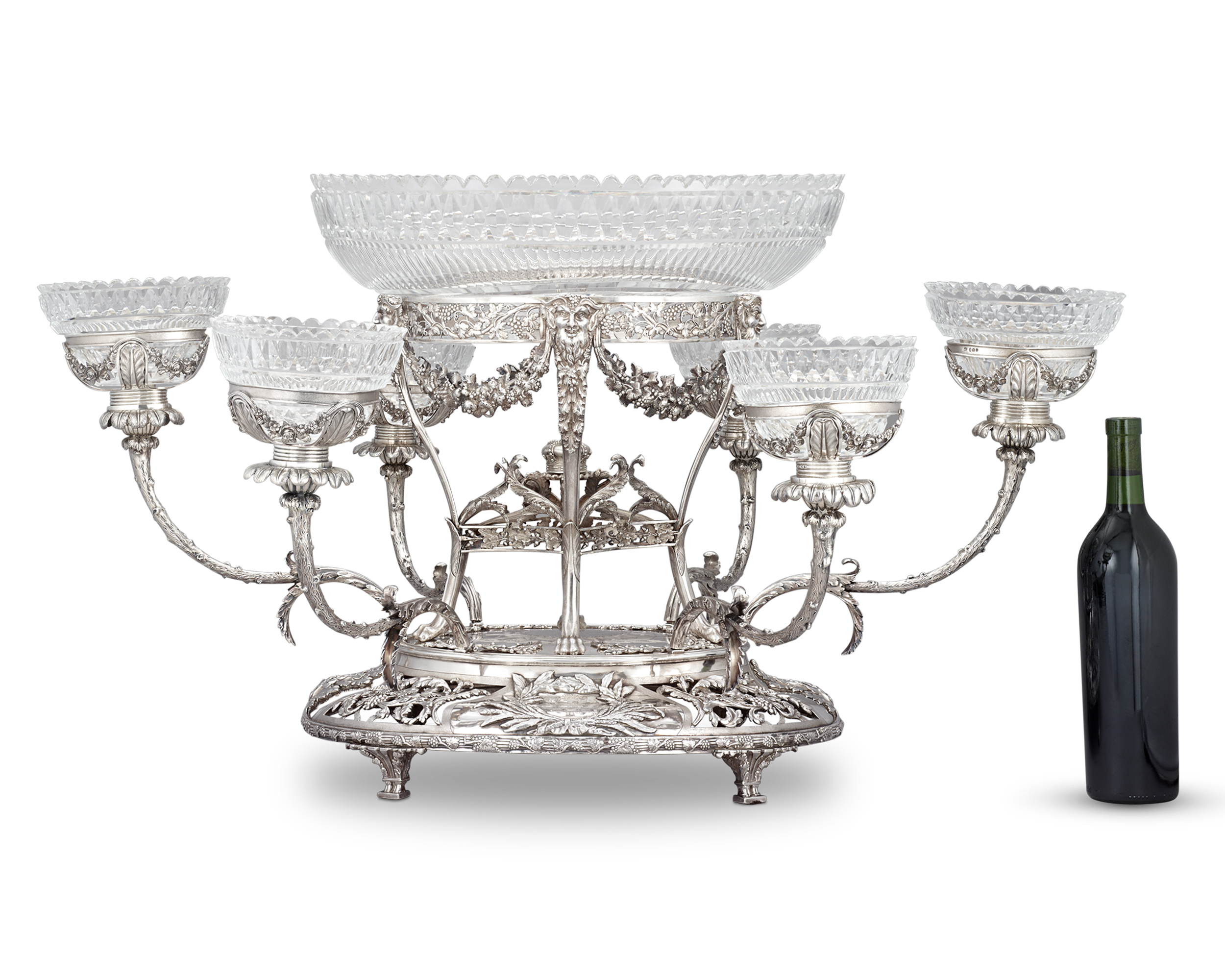 Georgian Sterling Epergne by Joseph Preedy