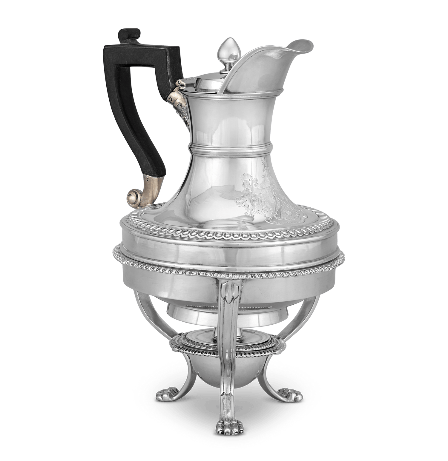 Georgian Silver Biggin on Stand by Paul Storr