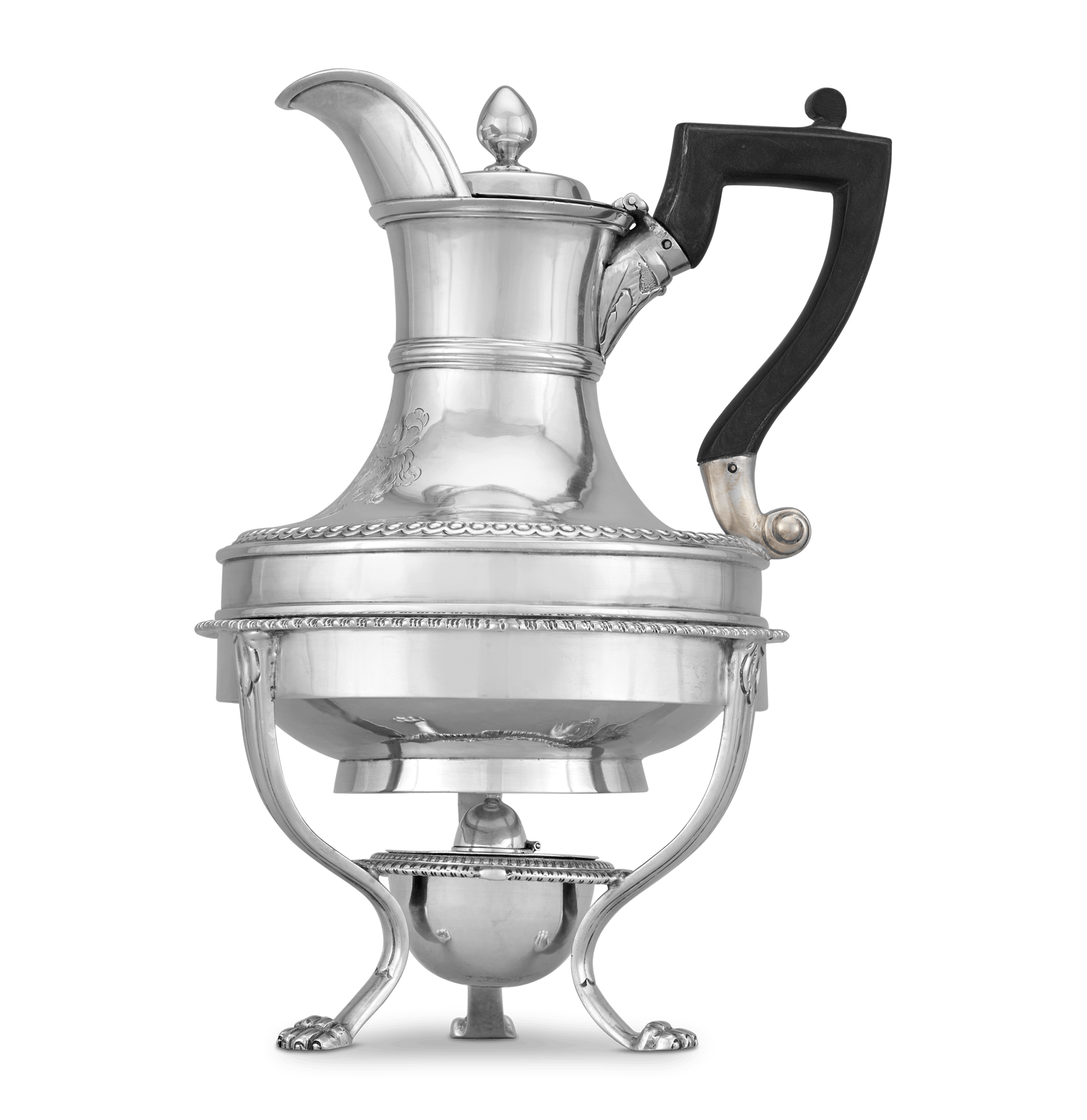 Georgian Silver Biggin on Stand by Paul Storr