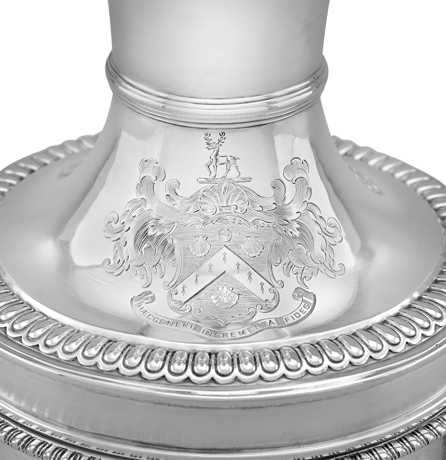 Georgian Silver Biggin on Stand by Paul Storr