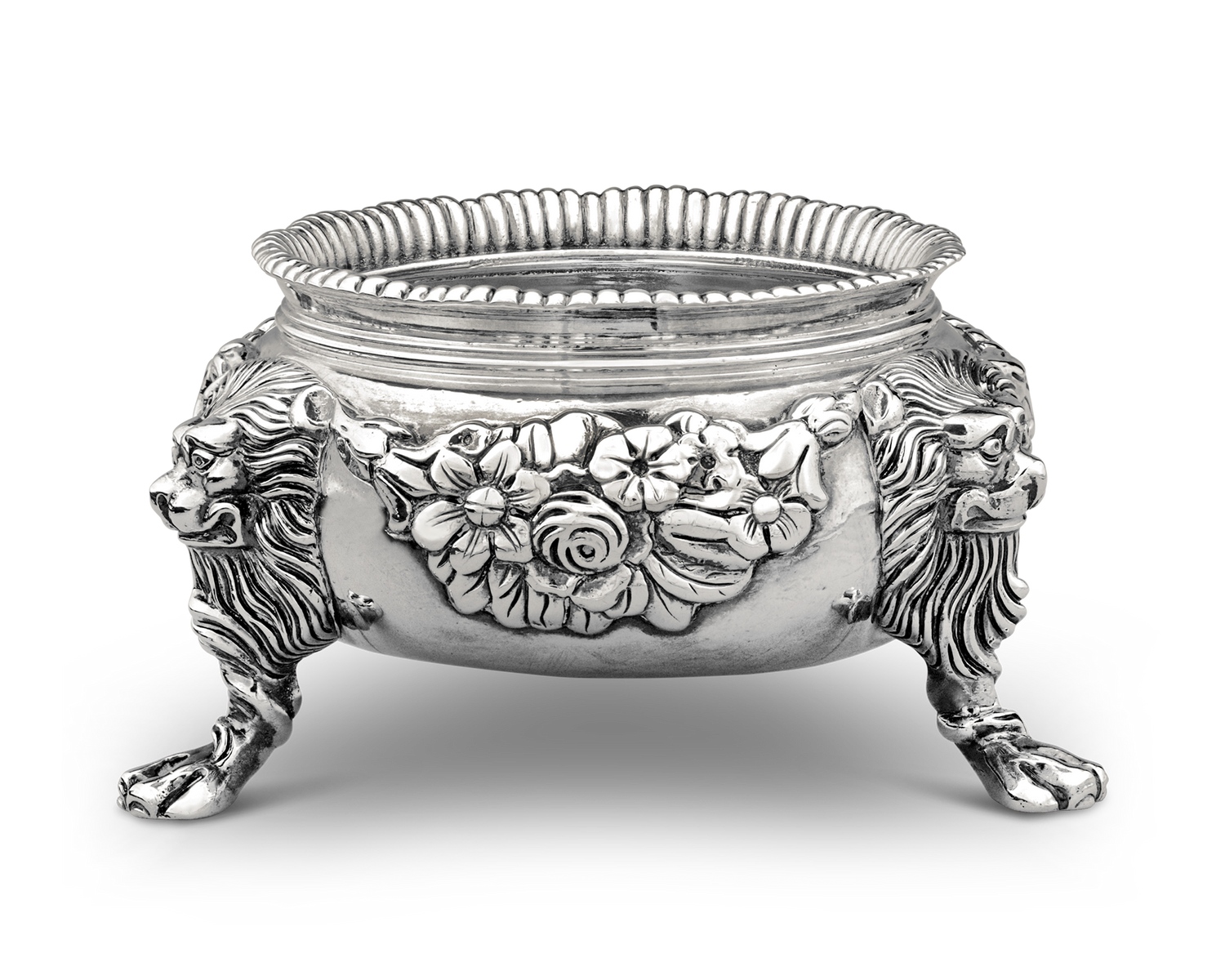 Regency Silver Salt Cellar by Robert Garrard