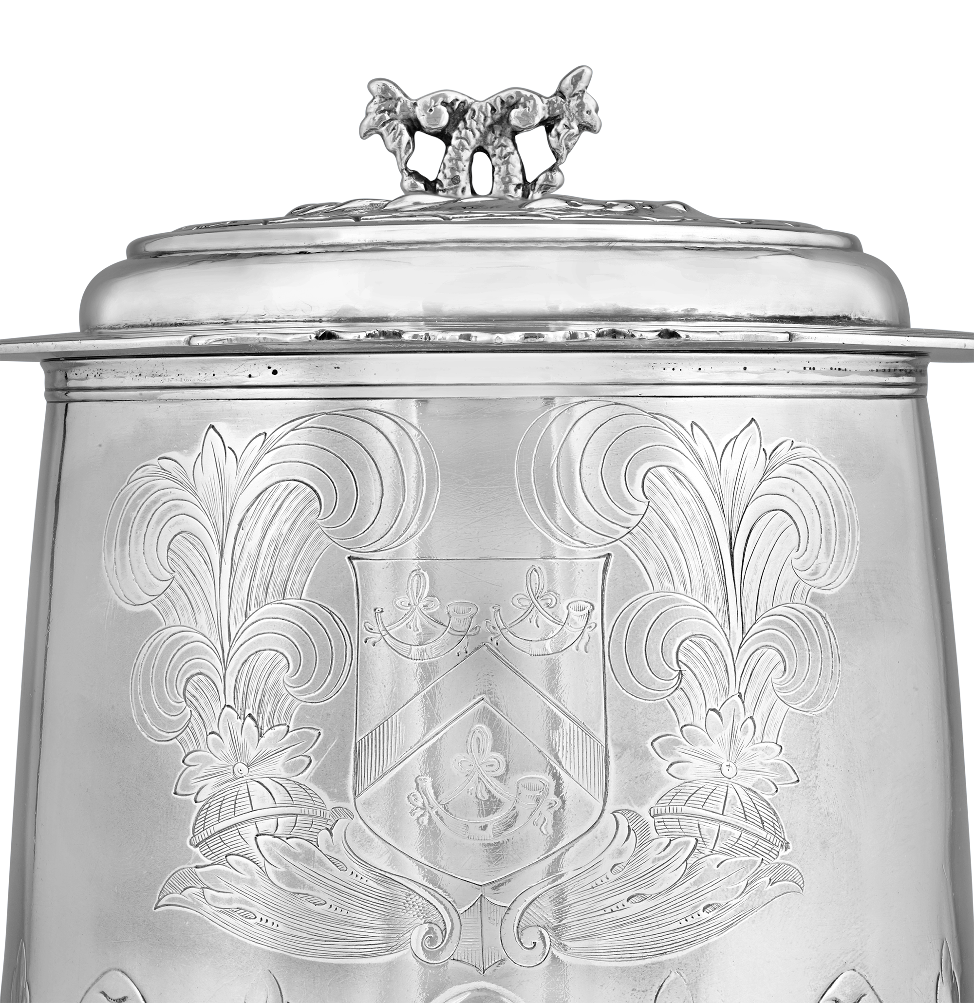 Charles II Silver Tankard