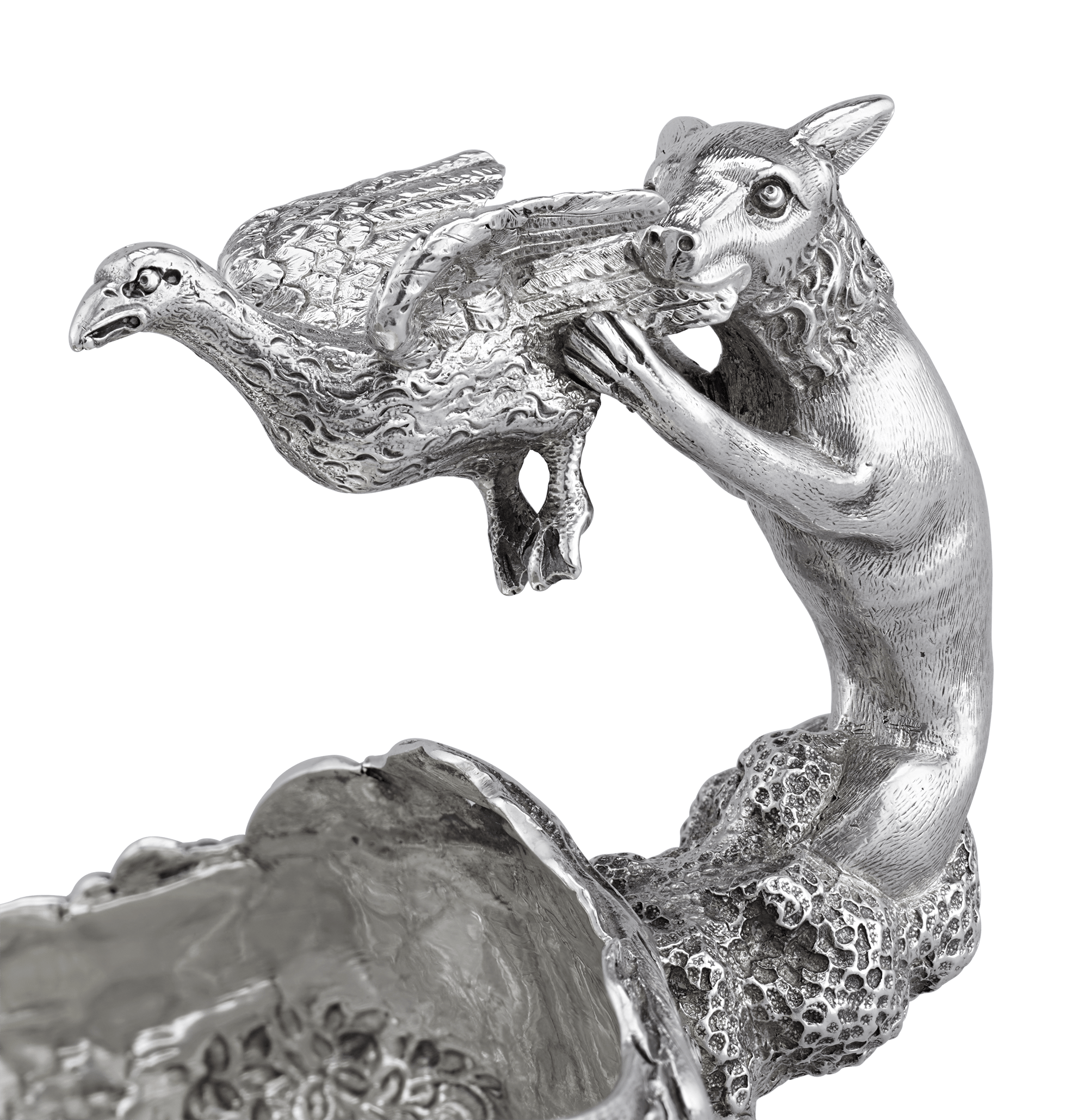 Four Silver Sauceboats by Edward Farrell