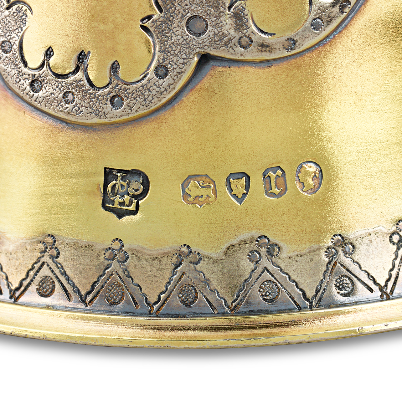 Silver Gilt Wedding Cup by George Lambert and William Summers