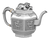 Silver Teapot for Chinese Tea by Robert Garrard