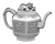 Silver Teapot for Chinese Tea by Robert Garrard