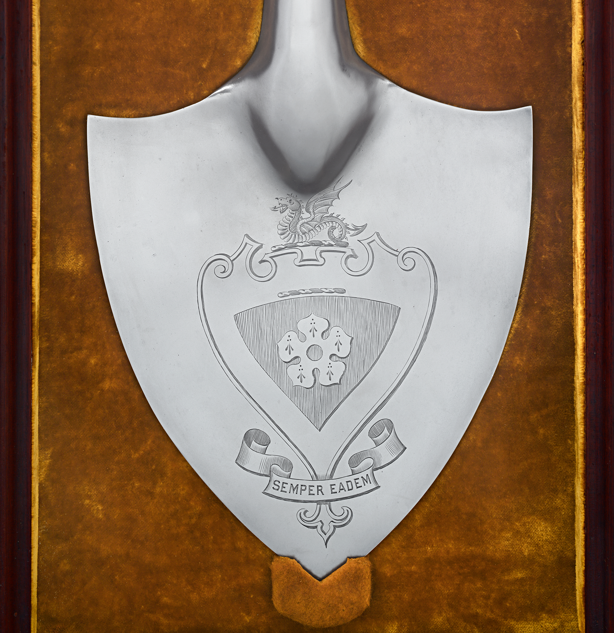 Silver Presentation Shovel Commemorating Queen Victoria's Diamond Jubilee