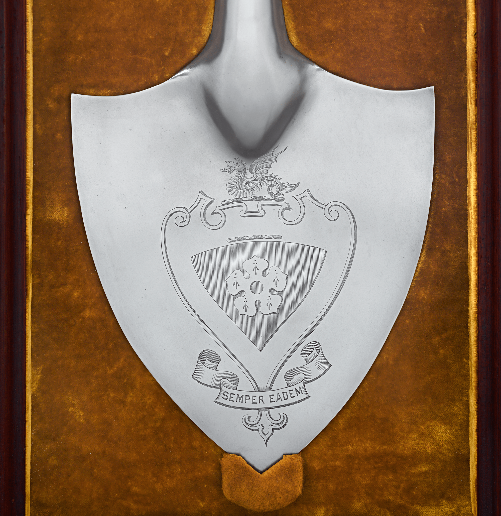 Silver Presentation Shovel Commemorating Queen Victoria's Diamond Jubilee