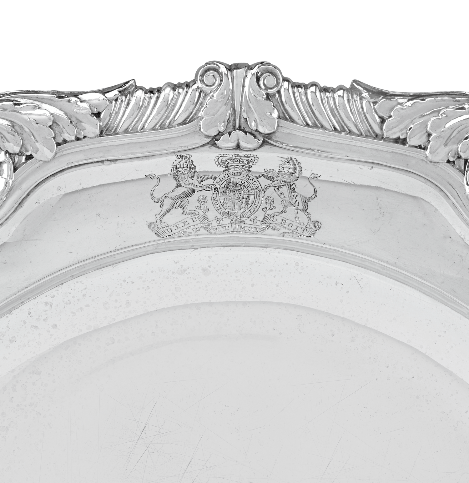 Set of 12 Silver Ambassadorial Salvers by Paul Storr