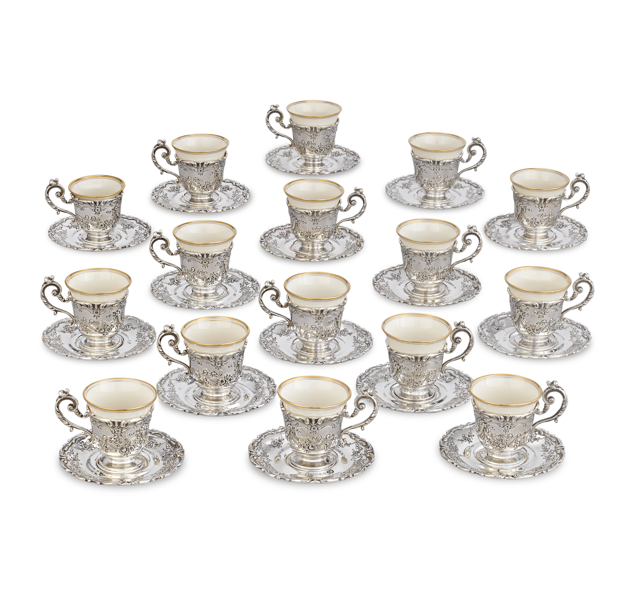 Francis I Demitasse Cups by Reed & Barton