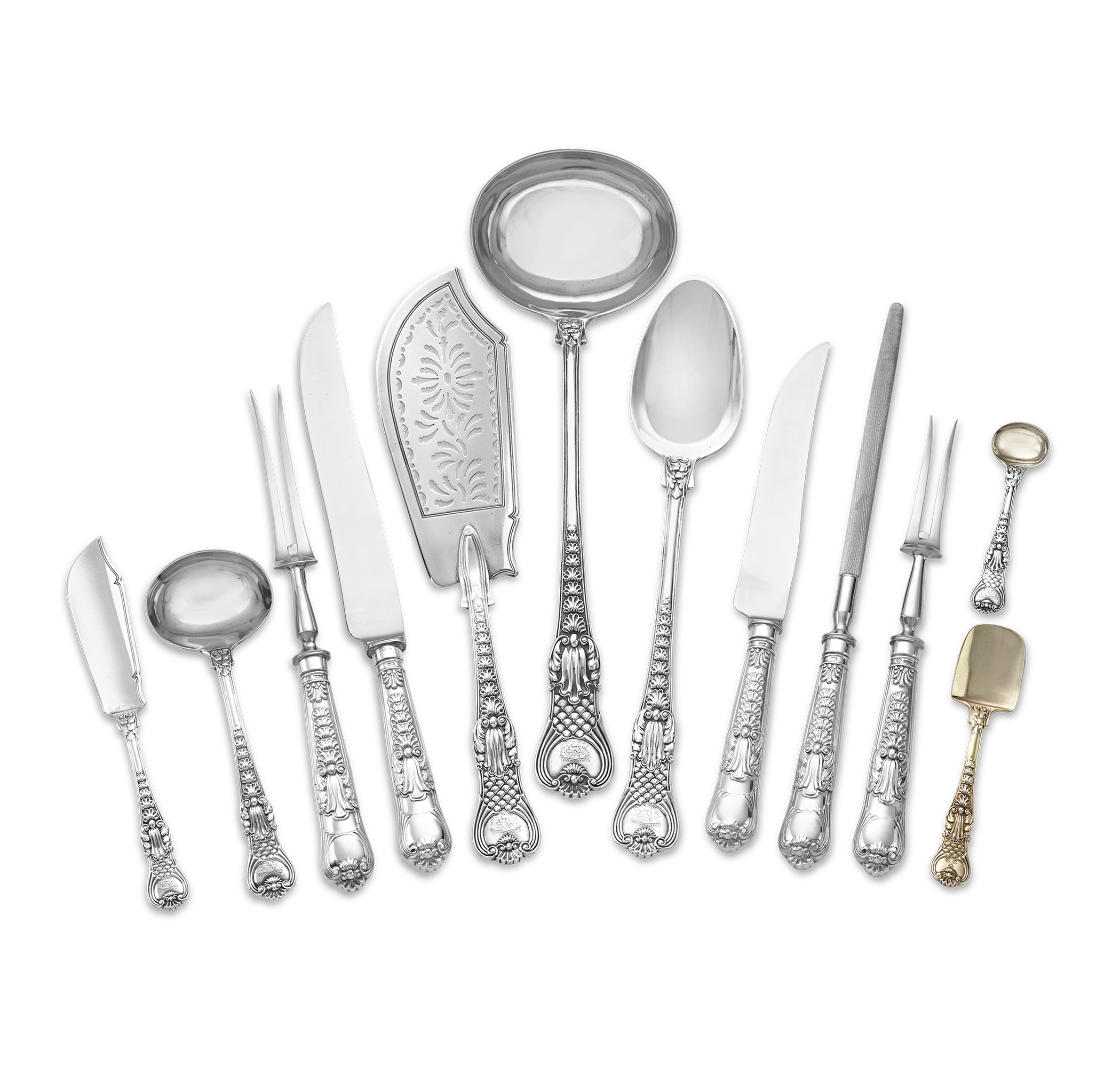 Paul Storr Coburg Flatware Service