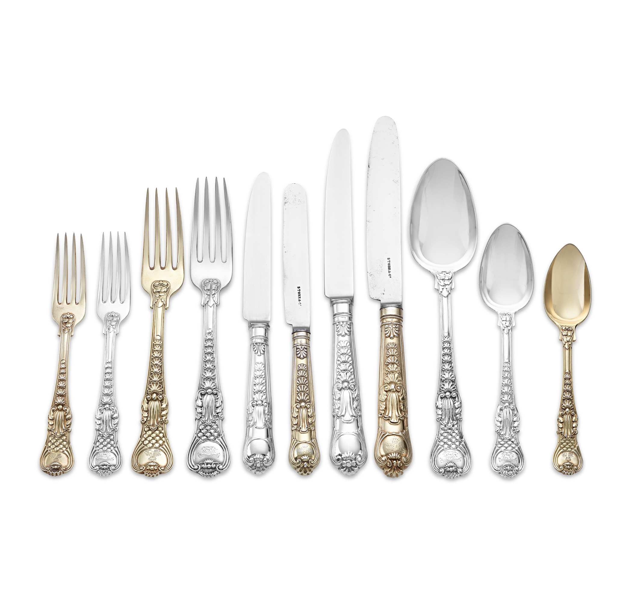 Paul Storr Coburg Flatware Service