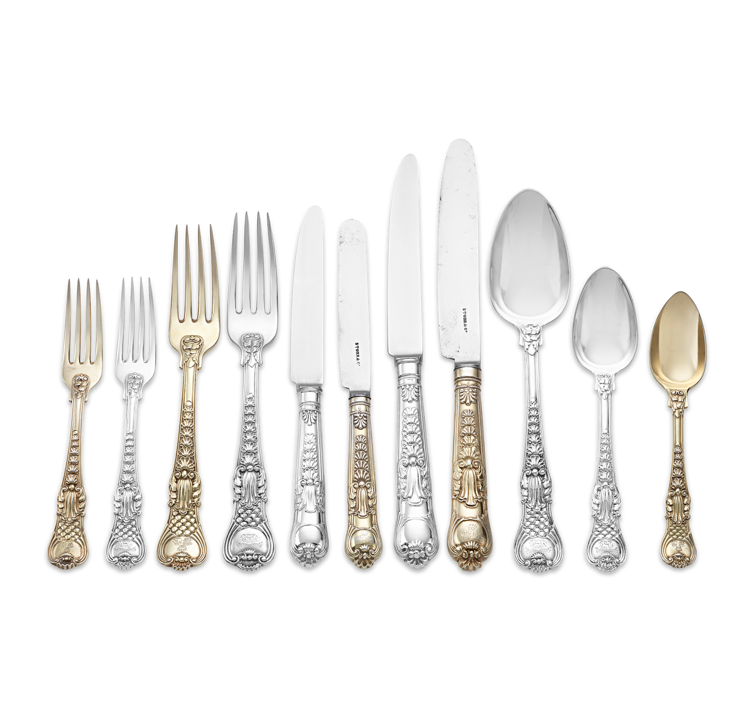 Paul Storr Coburg Flatware Service