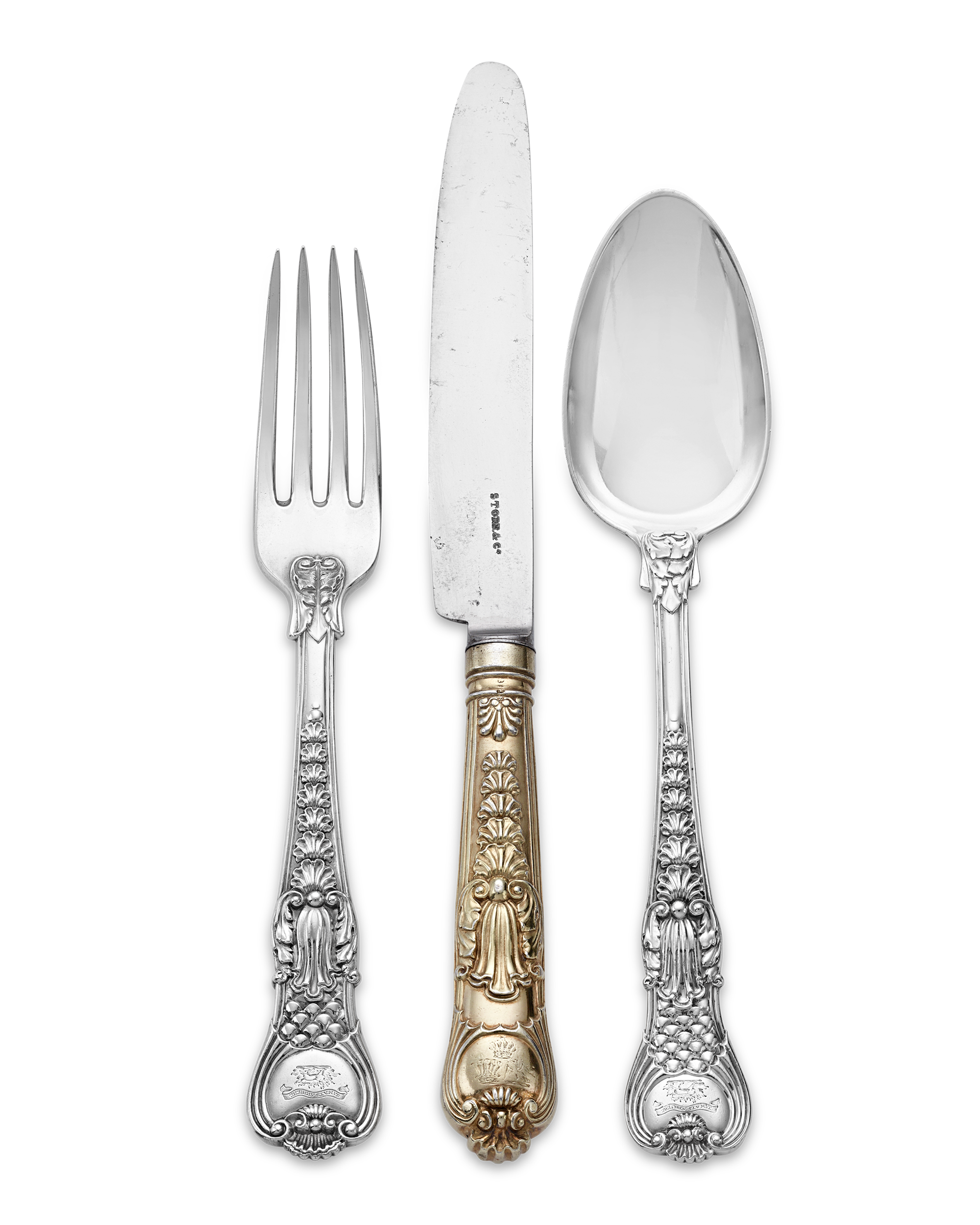 Paul Storr Coburg Flatware Service