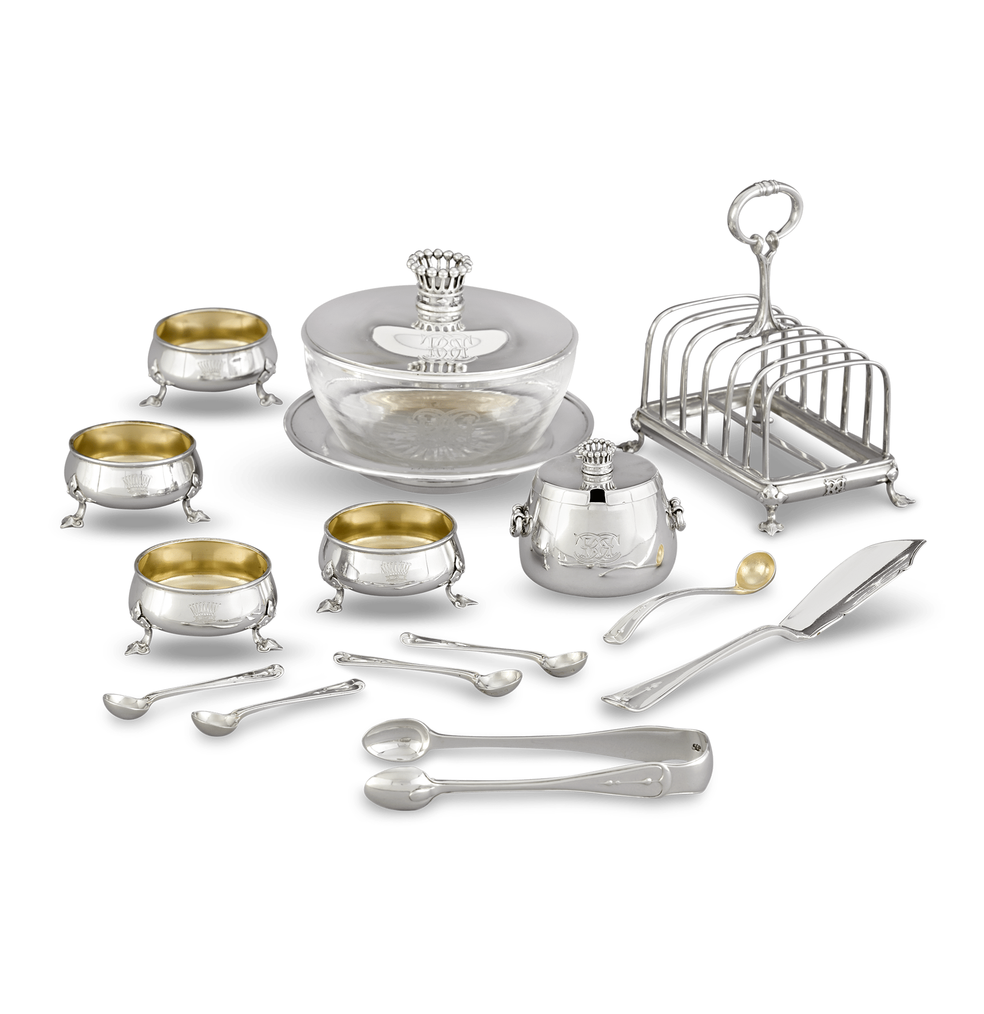 Empress Eugénie Silver Picnic Set