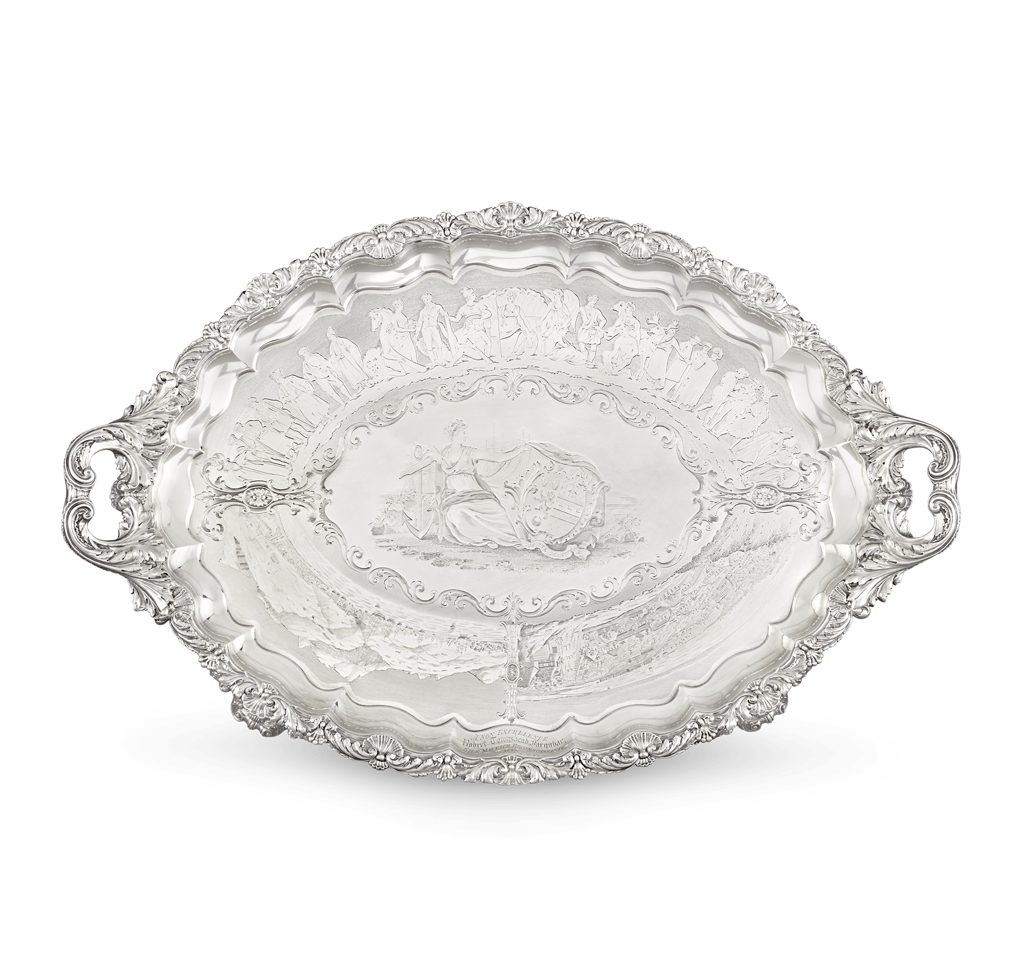 Paul Storr Abolitionist Silver Trays