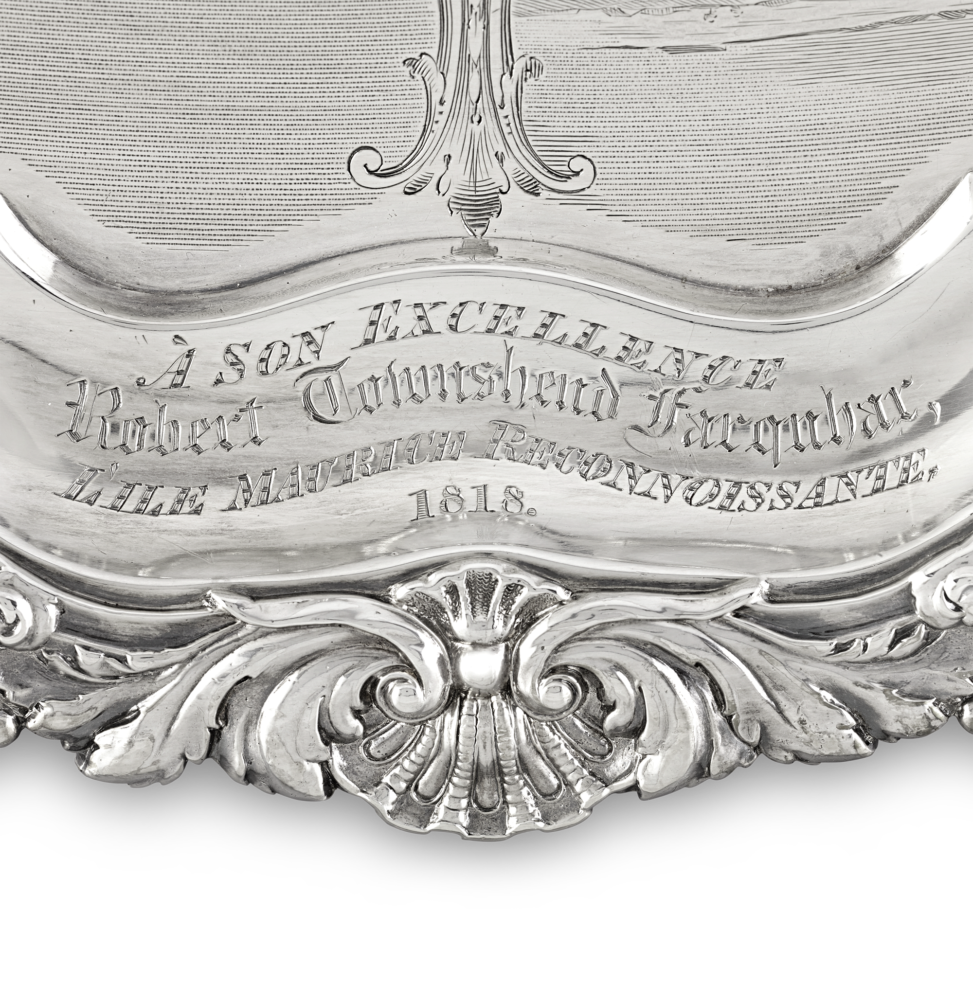 Paul Storr Commemorative Silver Trays