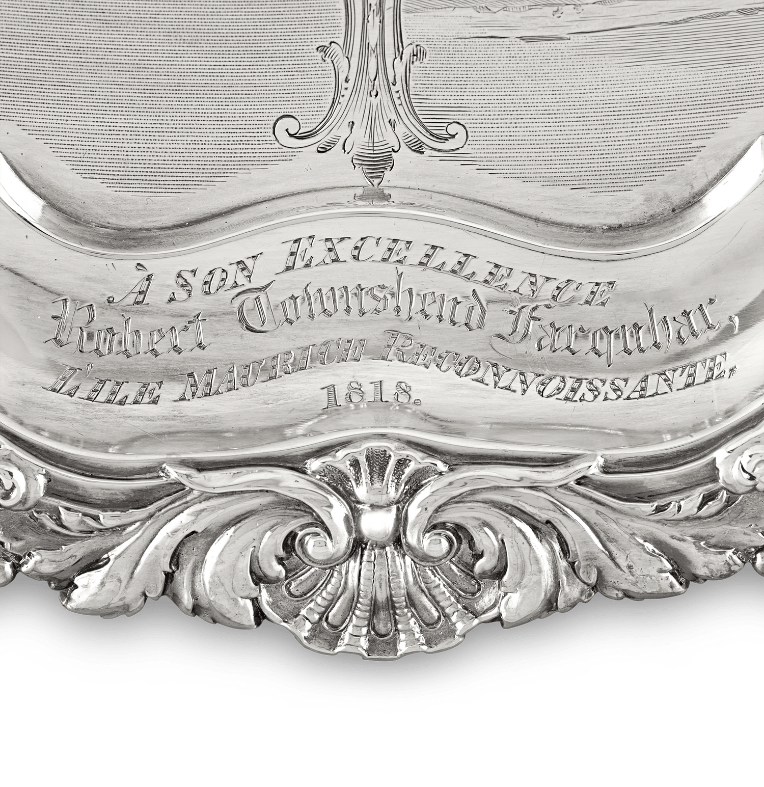 Paul Storr Abolitionist Silver Trays