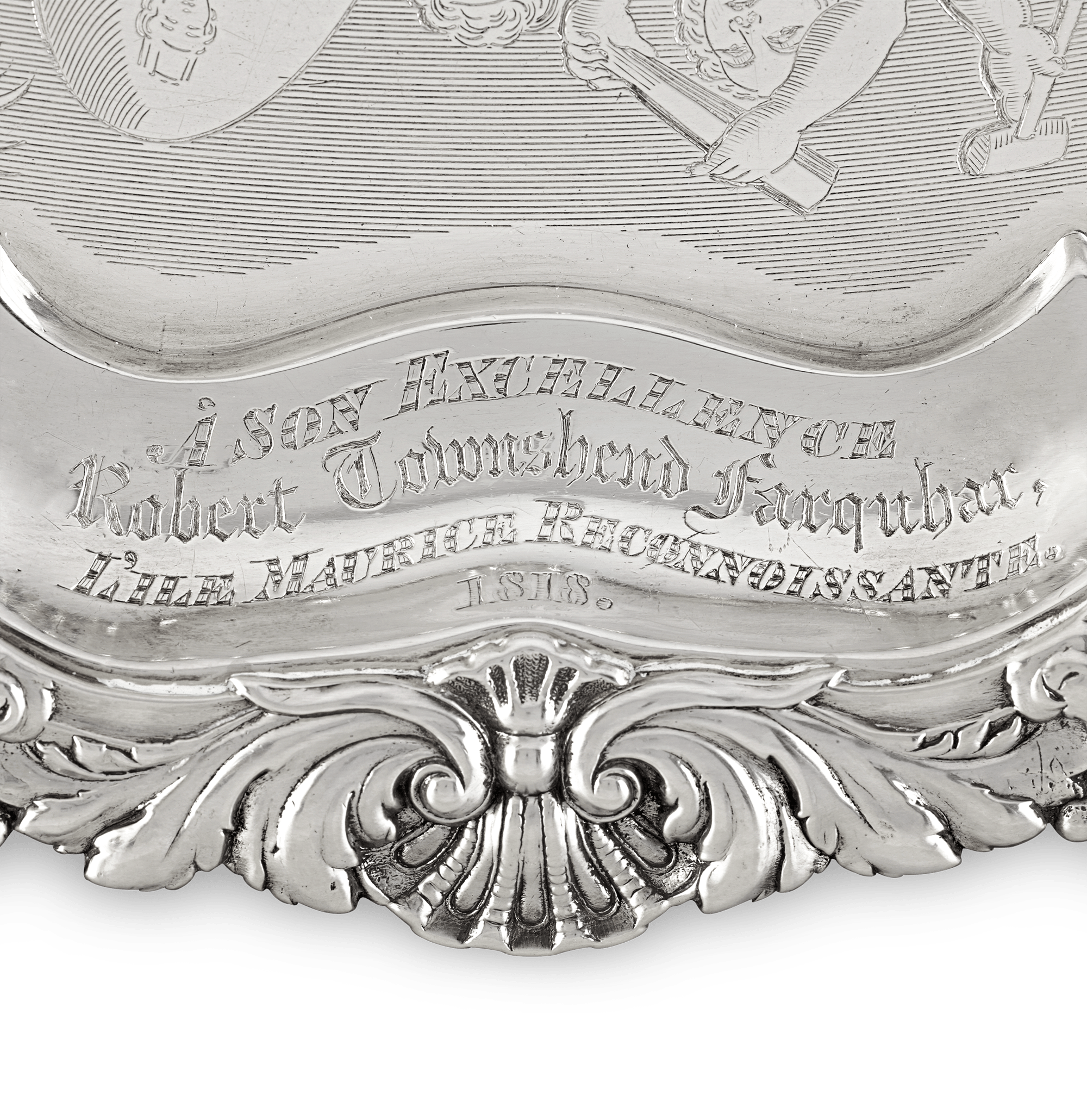 Paul Storr Abolitionist Silver Trays