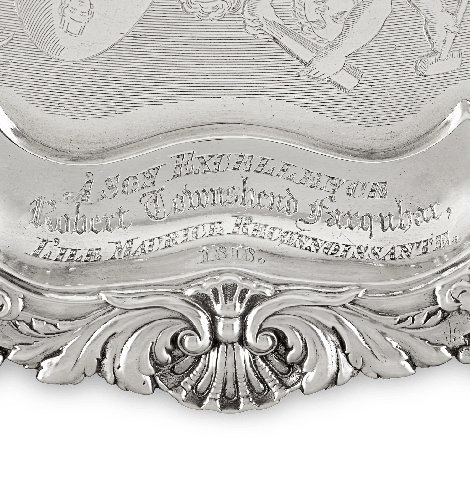 Paul Storr Abolitionist Silver Trays