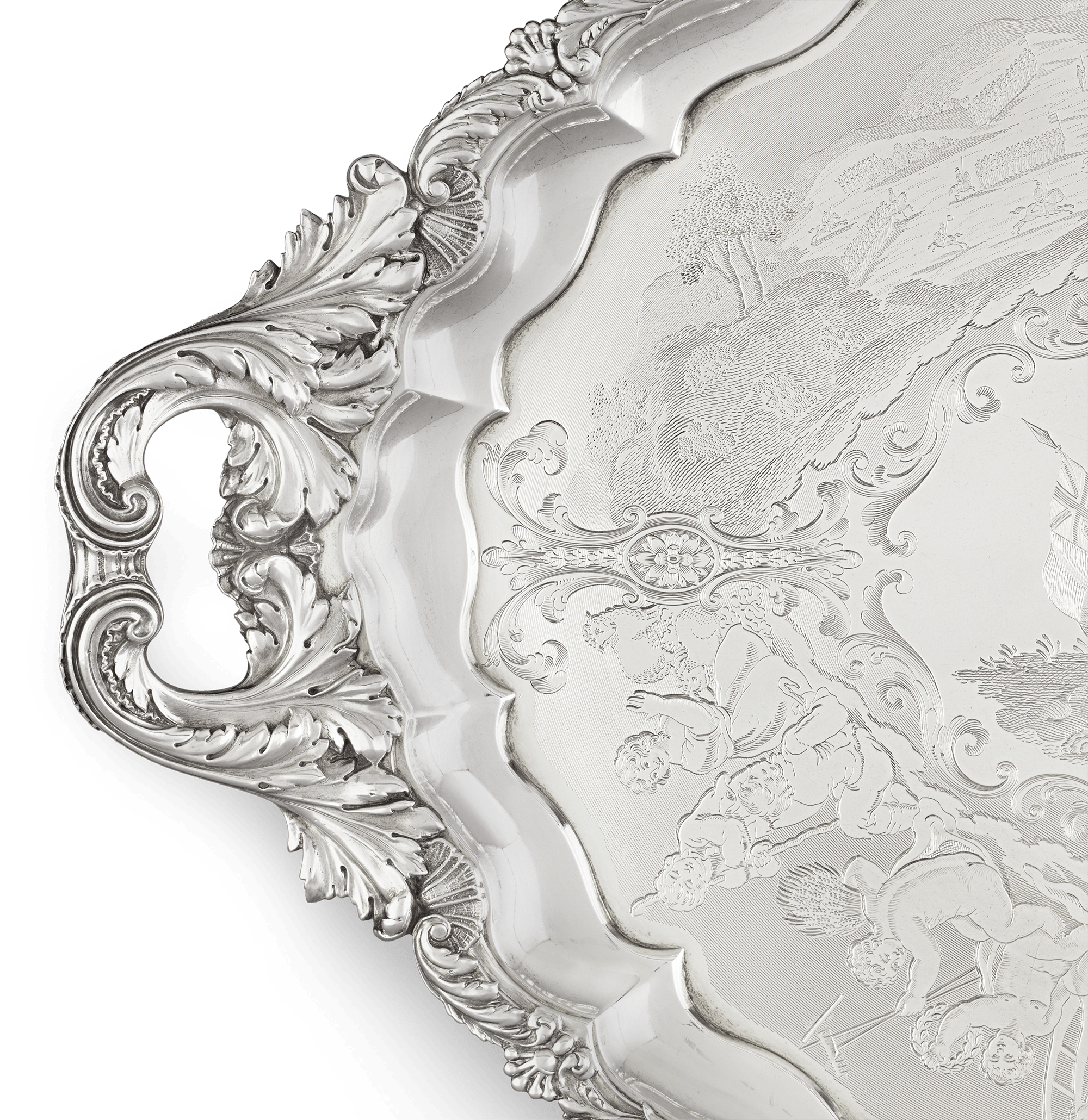 Paul Storr Abolitionist Silver Trays