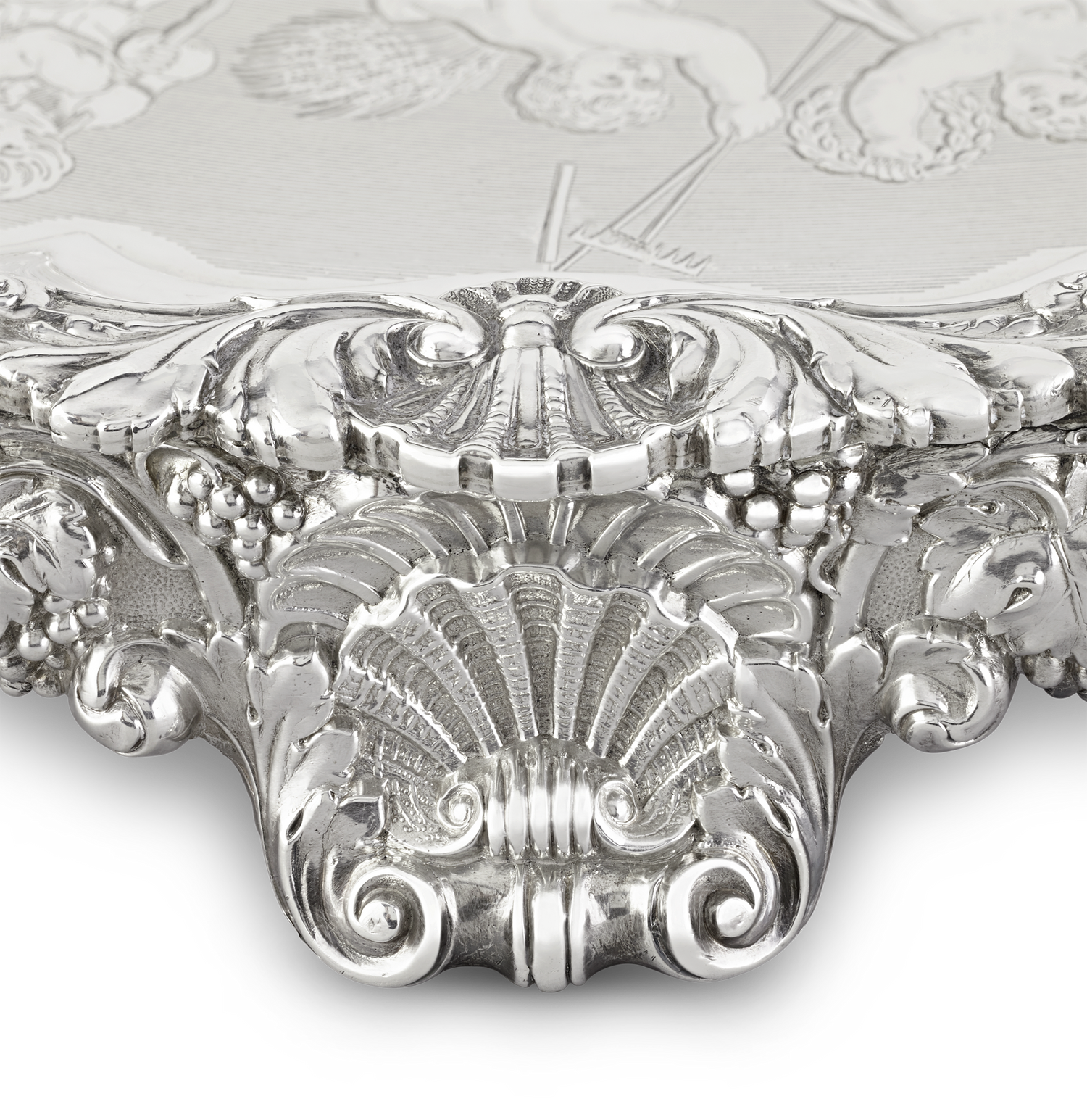 Paul Storr Commemorative Silver Trays