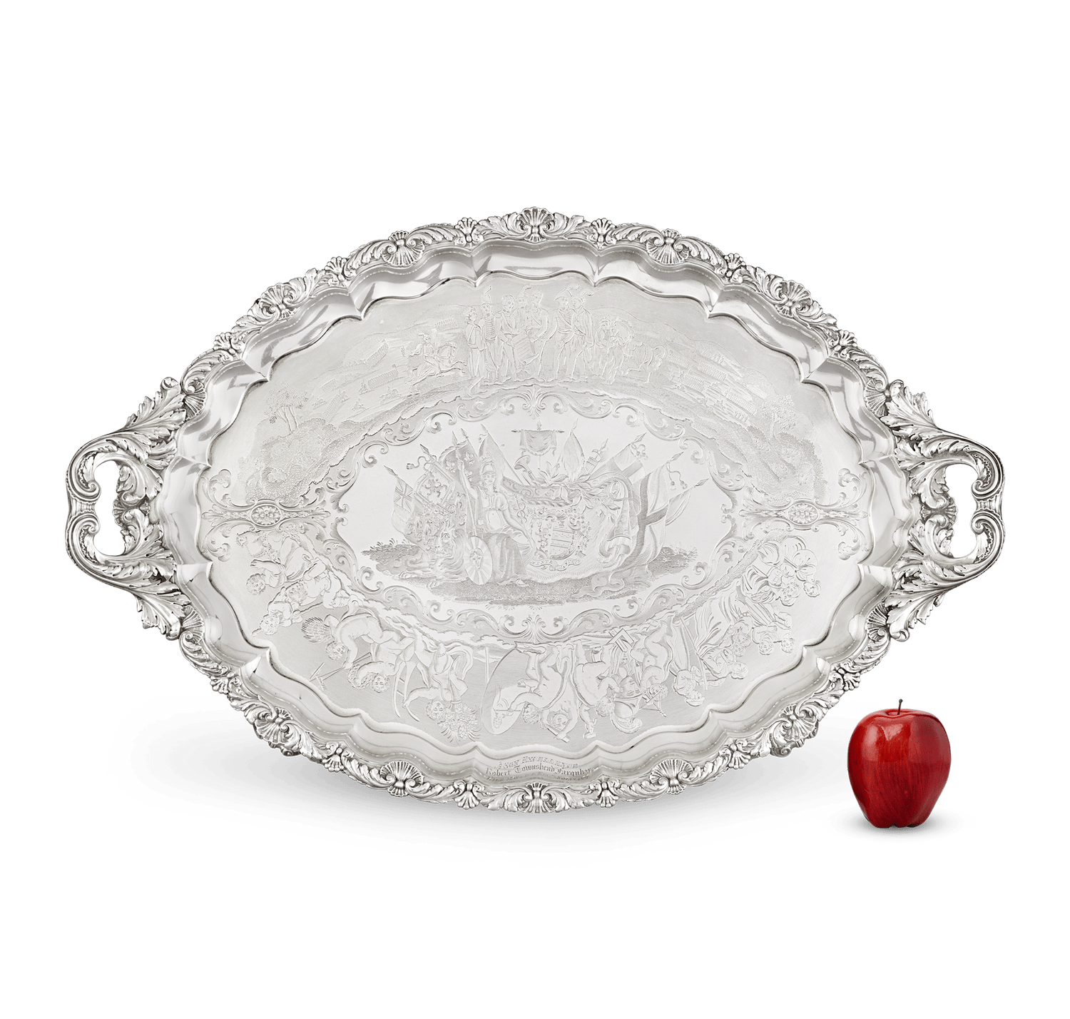 Paul Storr Abolitionist Silver Trays