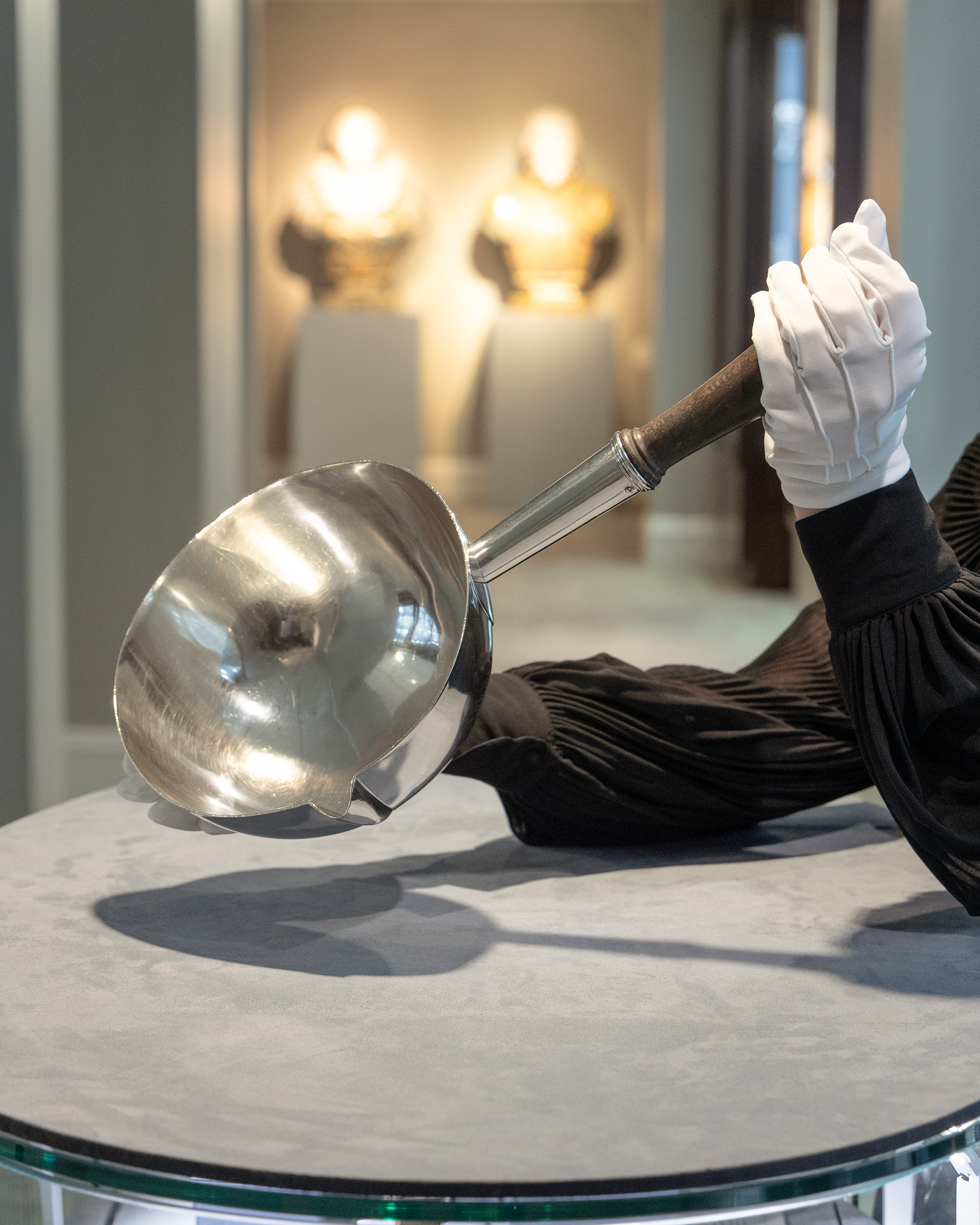 Paul Storr Monumental Silver Ladle
