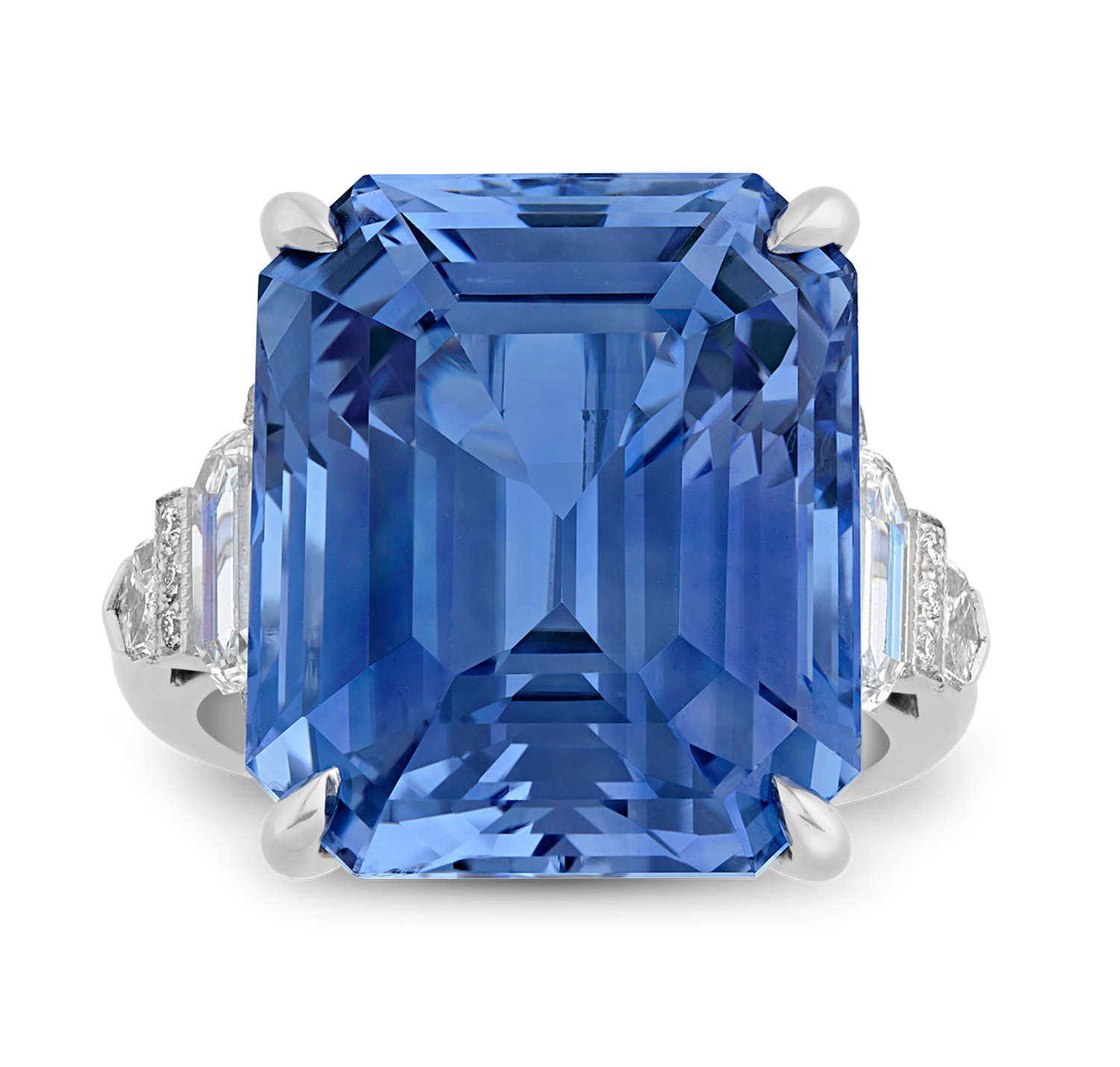 Raymond Yard Ceylon Sapphire Ring, 24.90 carats