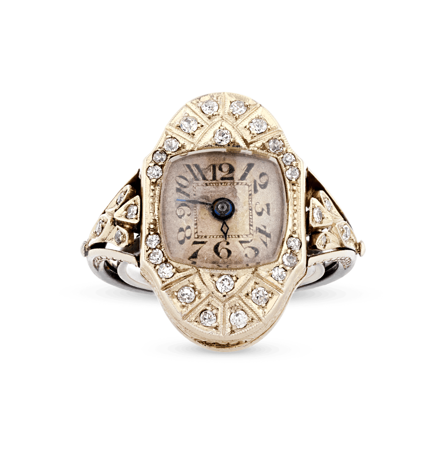 Belle Époque Diamond Watch Ring
