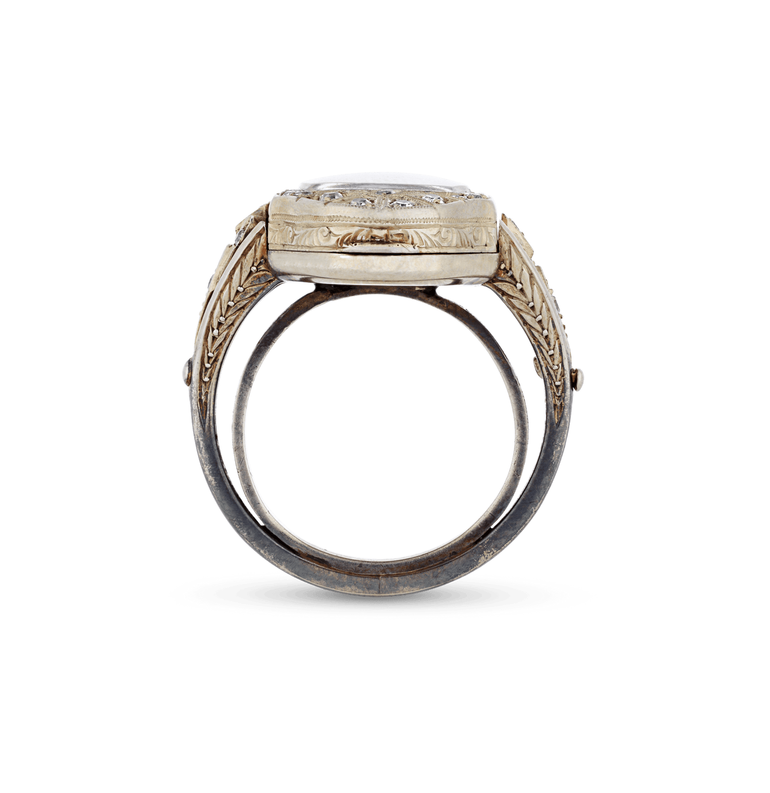 Belle Époque Diamond Watch Ring