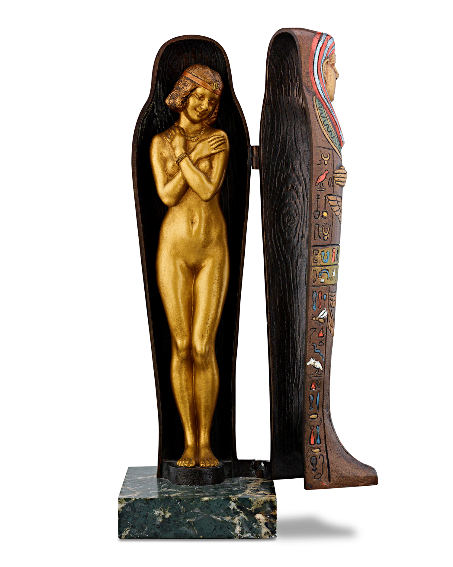 Egyptian Bronze by Franz Bergmann