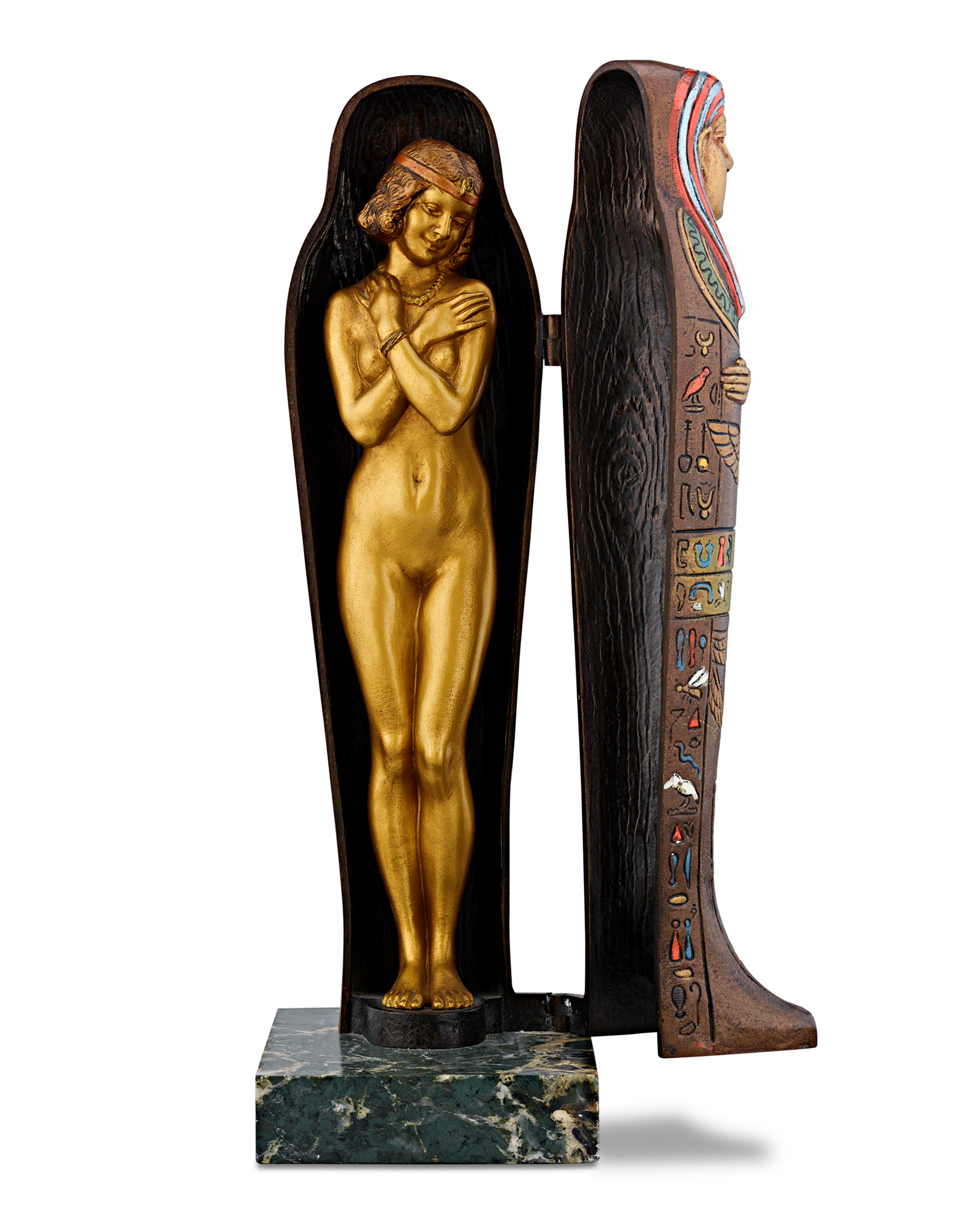 Egyptian Bronze by Franz Bergmann