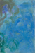 Blue Nymphéas Fragment by Claude Monet