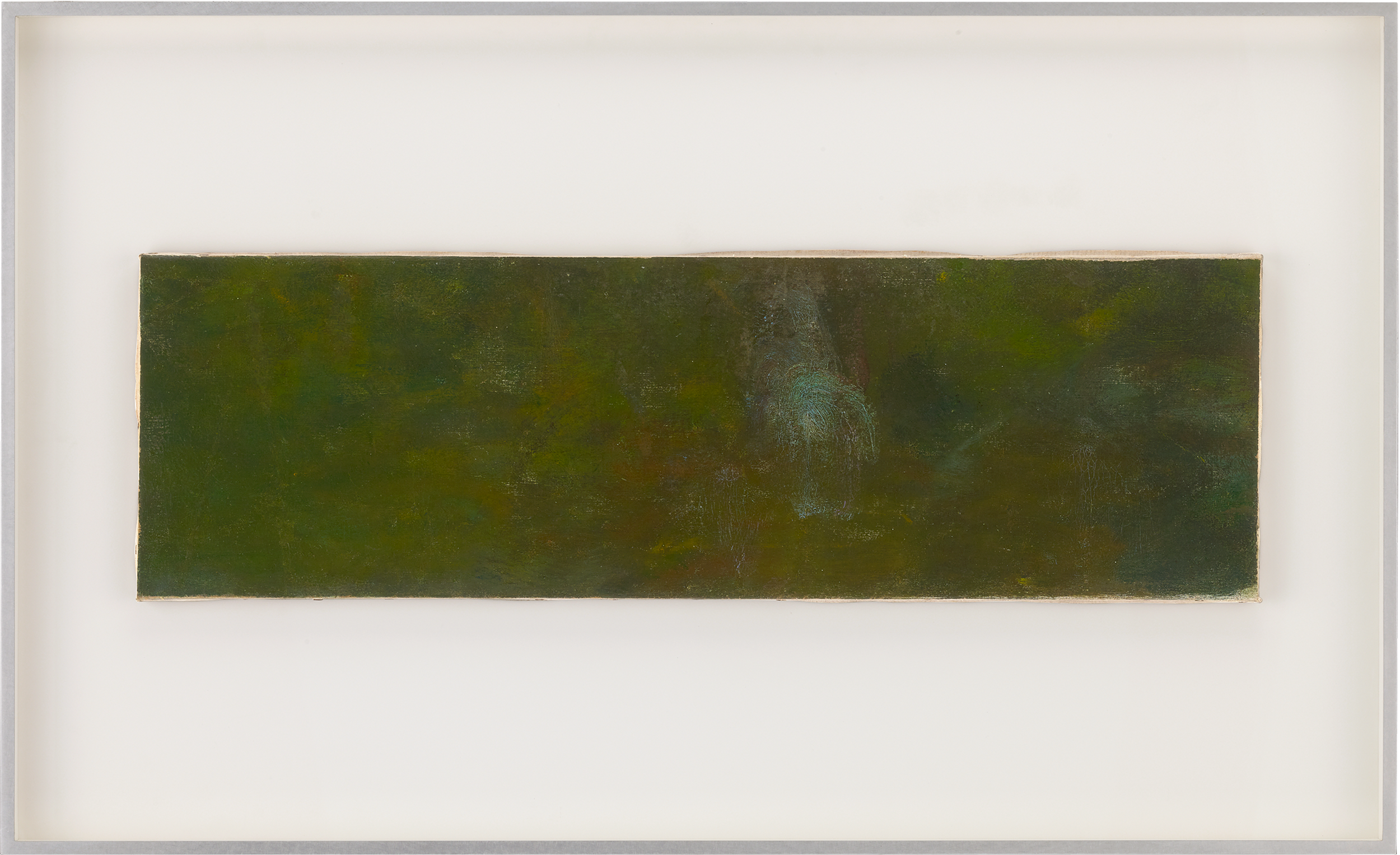Deep Green Nymphéas Fragment by Claude Monet