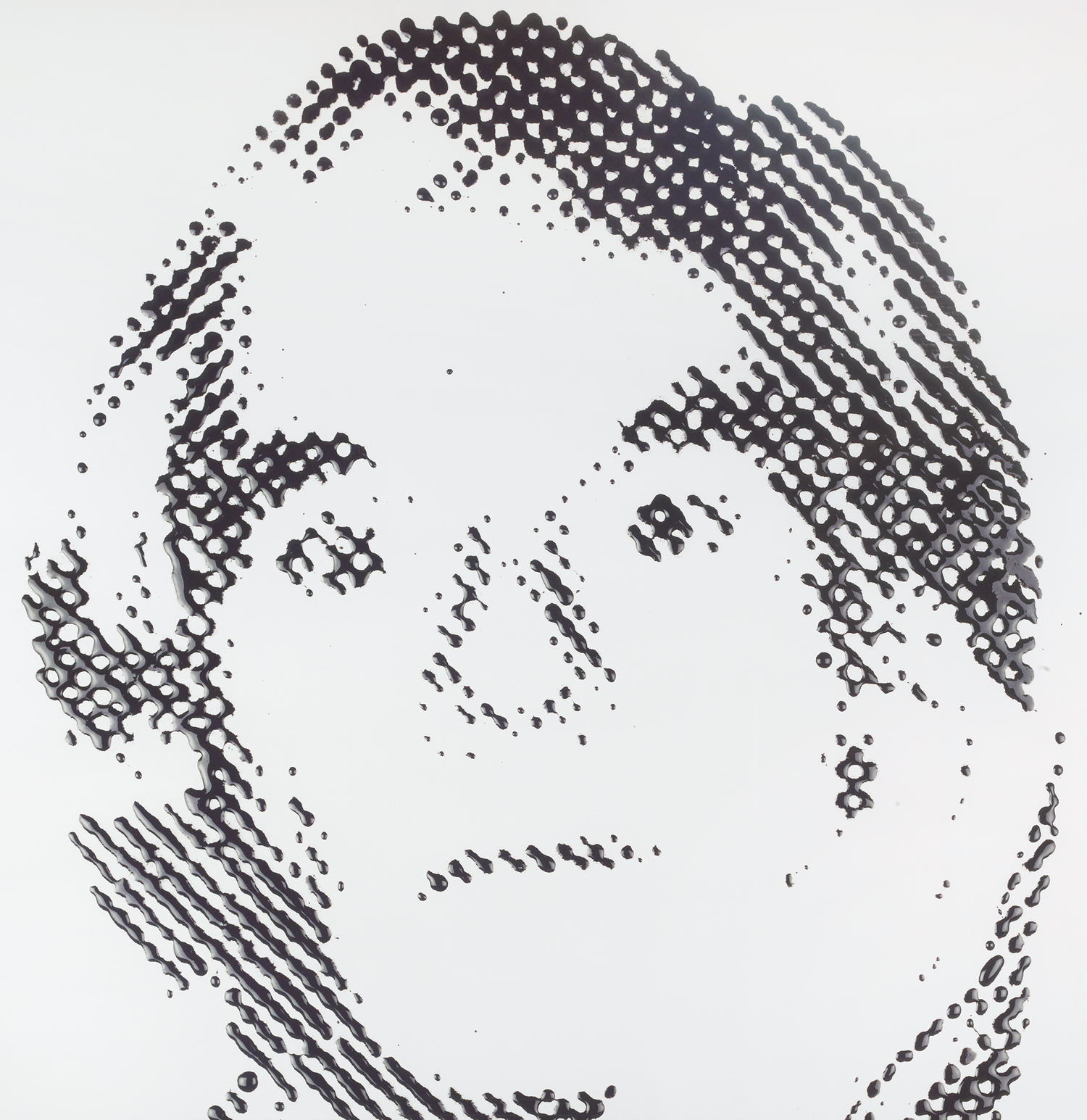 Andy Warhol by Vik Muniz