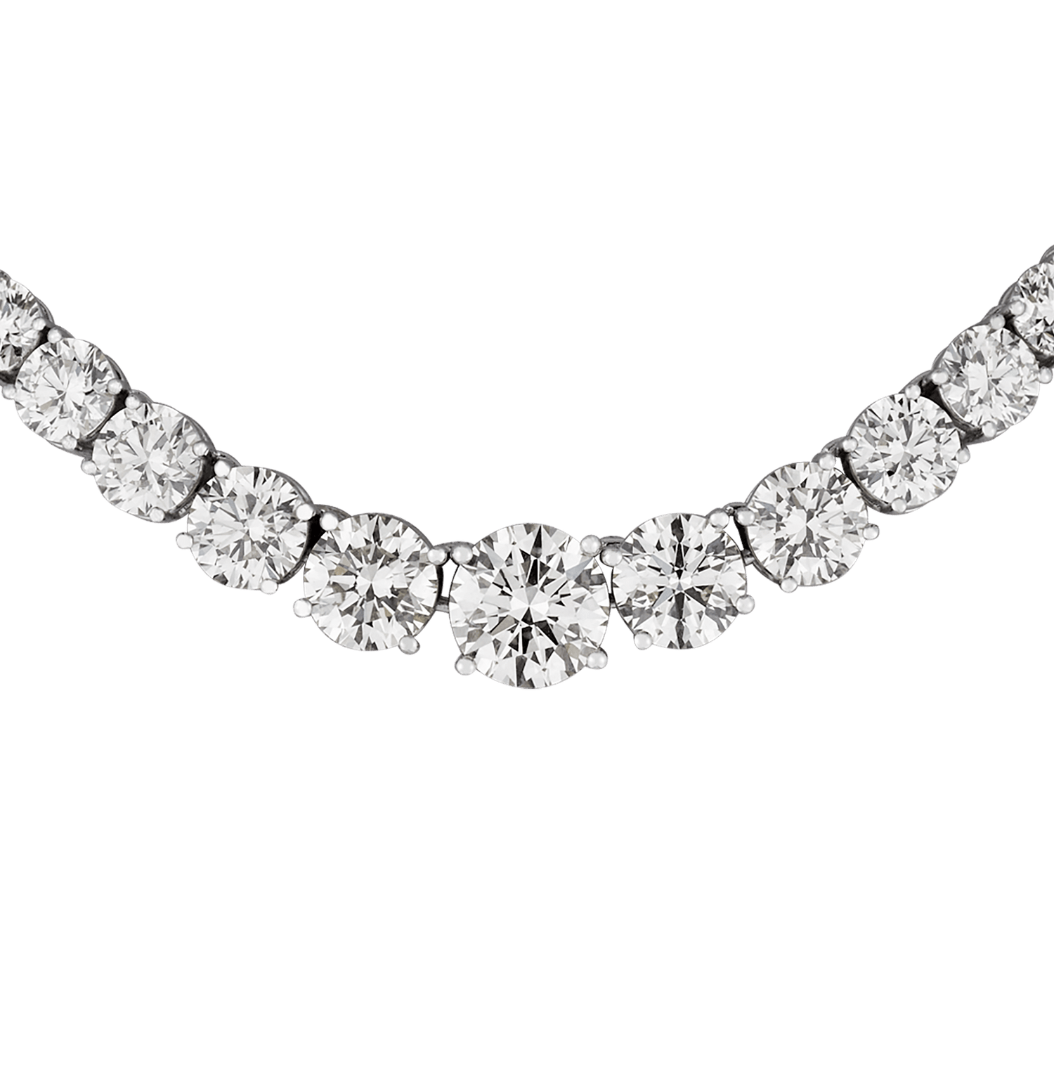 Diamond Riviera Necklace, 47.66 carats