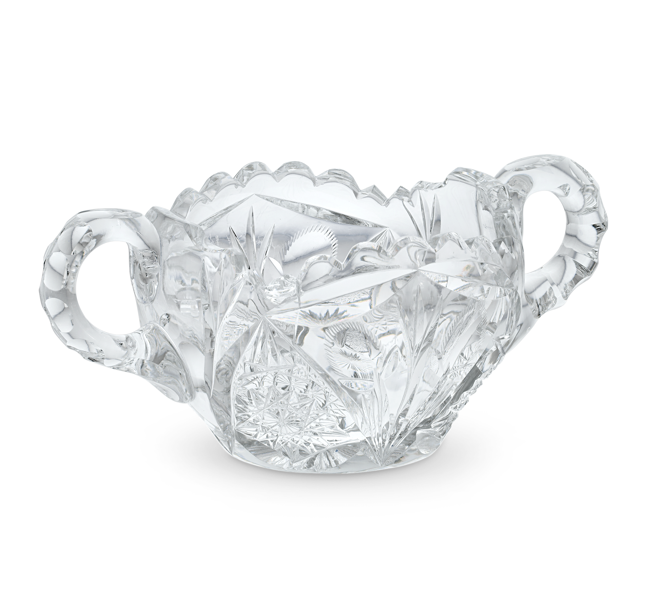 Libbey Glass Company Creamer and Sugar Bowl