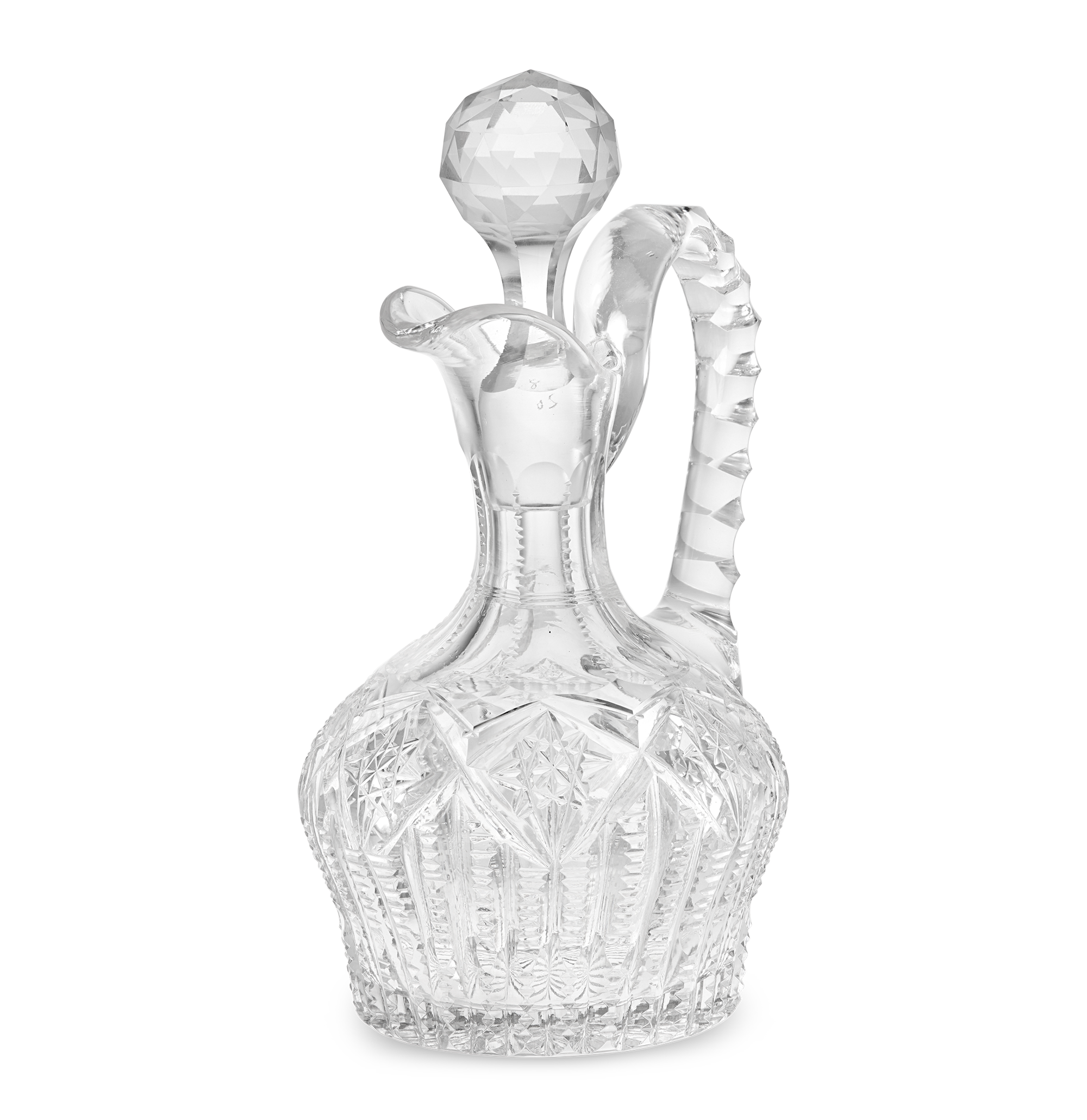 American Brilliant Period Cruet Bottle