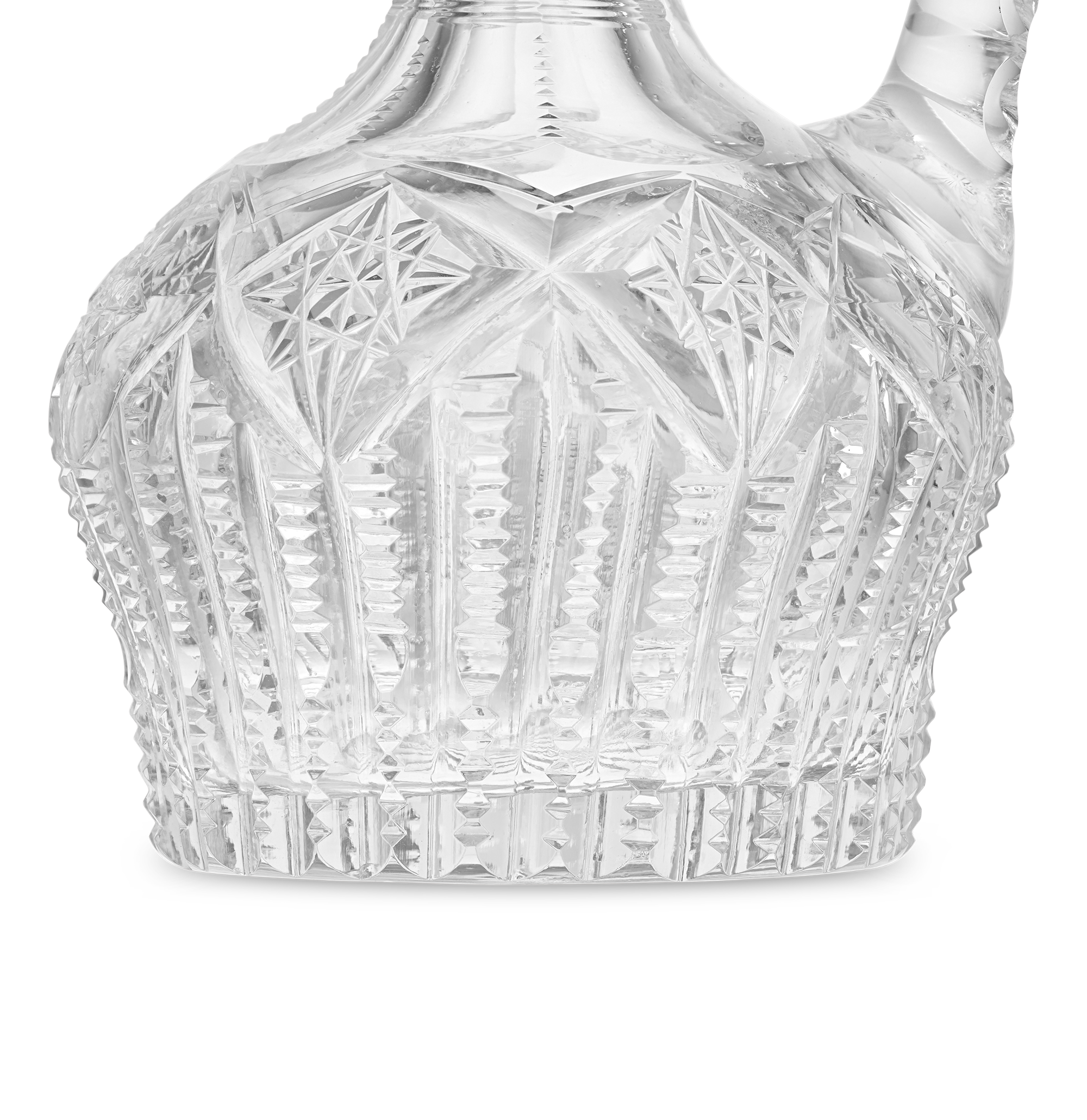 American Brilliant Period Cruet Bottle